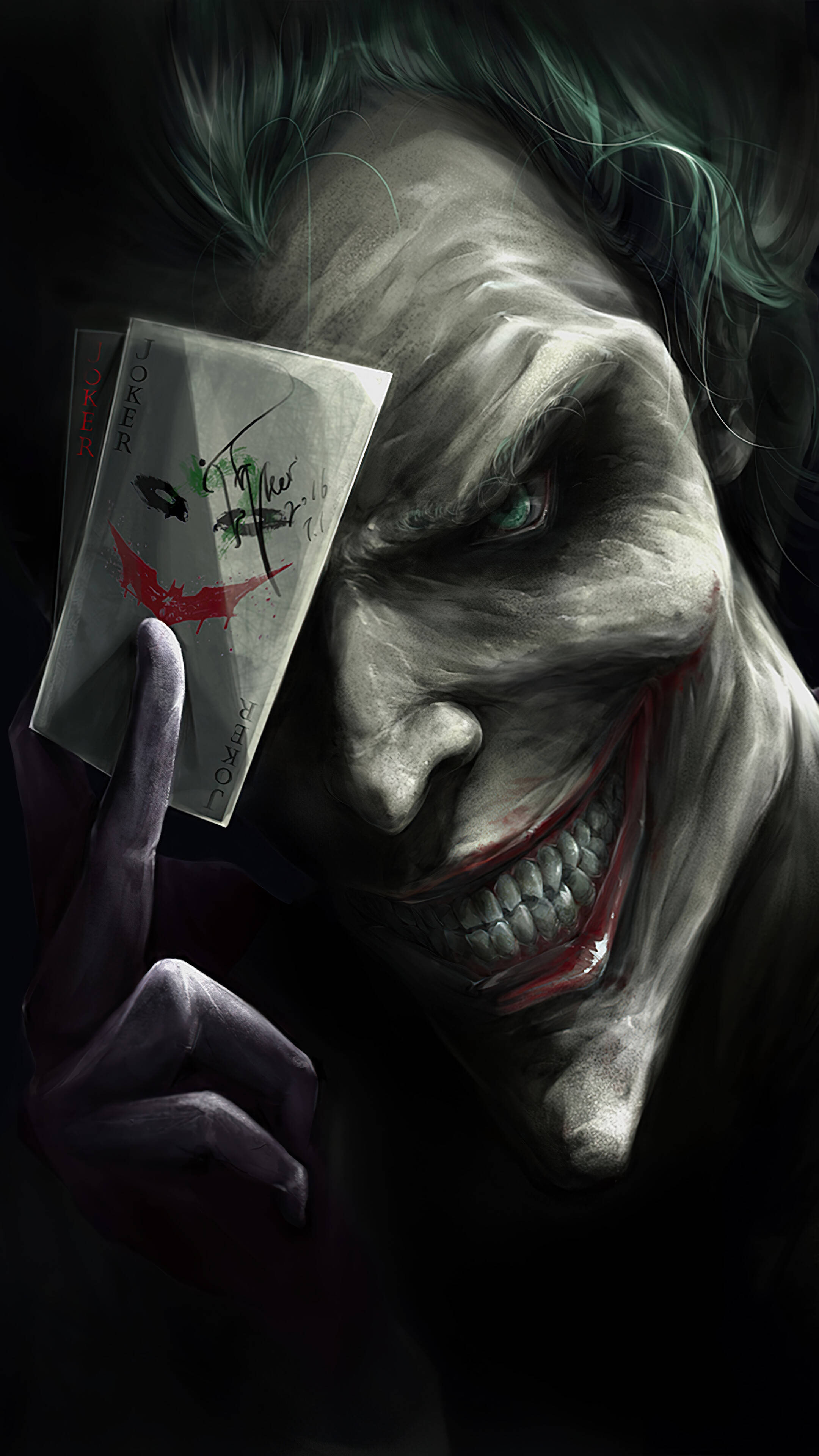 Dijital Sanat Rummy Joker Kartı Duvar Kağıdı