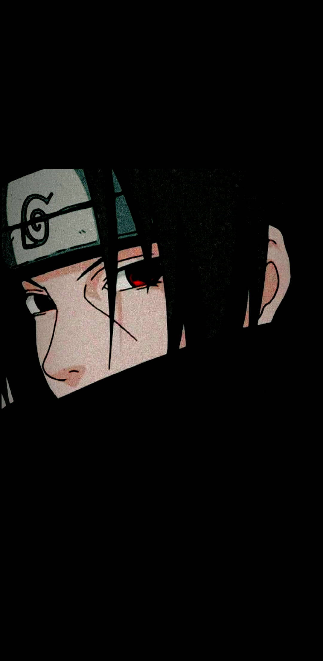 Dikkat Çekici Akatsuki Uchiha Itachi Profil Fotoğrafı Yakın Çekim Duvar Kağıdı
