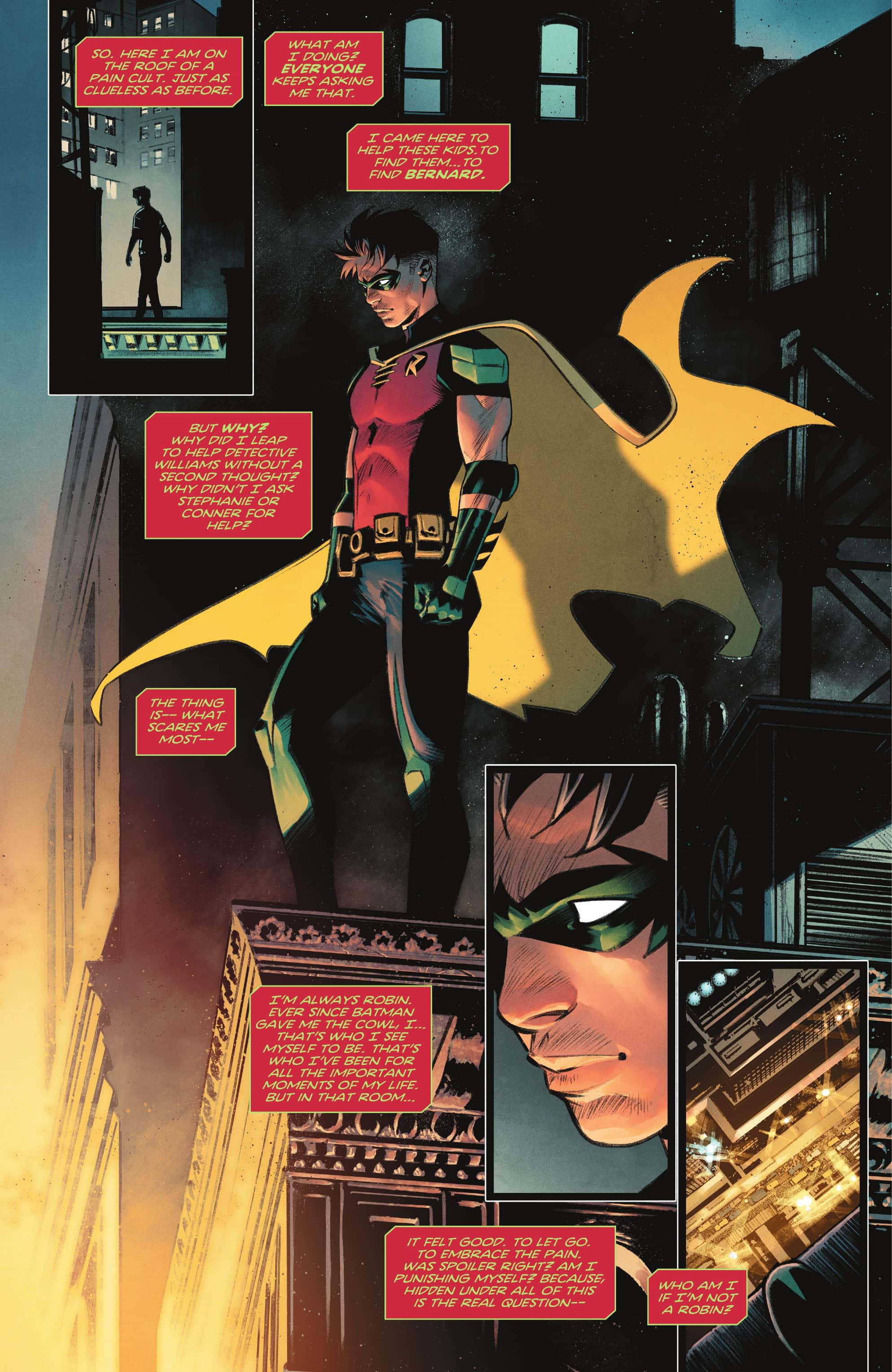 Dinamik Tim Drake Aksiyonda Duvar Kağıdı