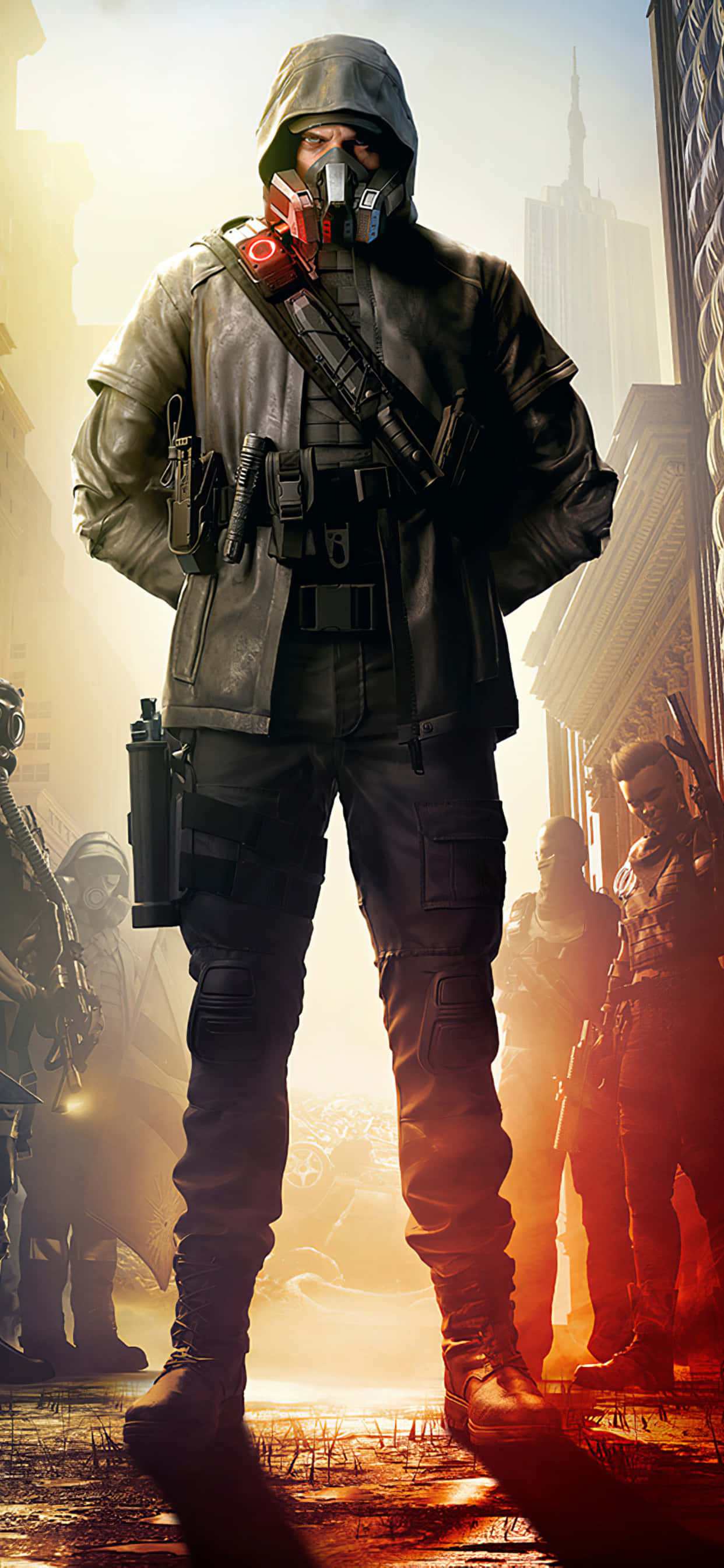 Dışarı Çık ve Oyna: The Division ile Oyun Deneyimini iPhone XS Max'te Yükselt Duvar Kağıdı