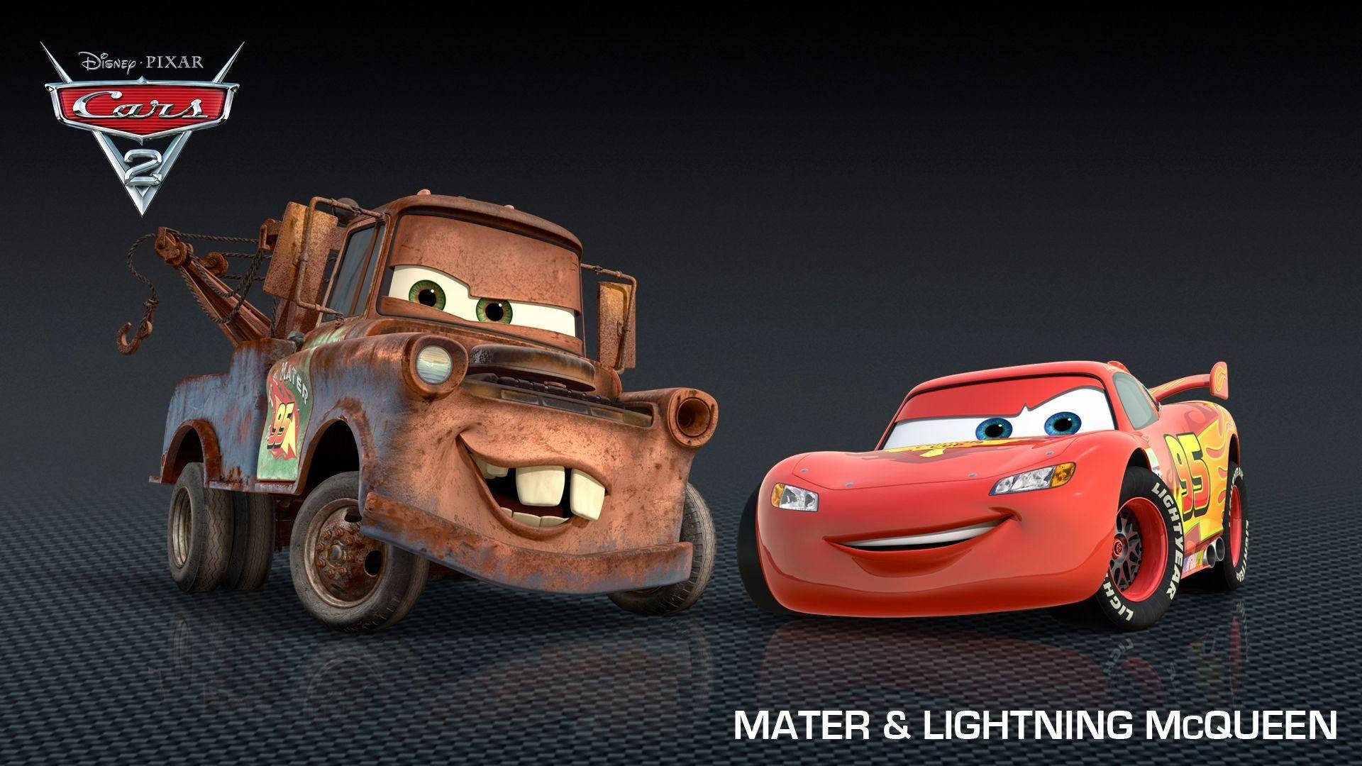Disney 1920x1080 HD Şimşek McQueen ve Mater Duvar Kağıdı