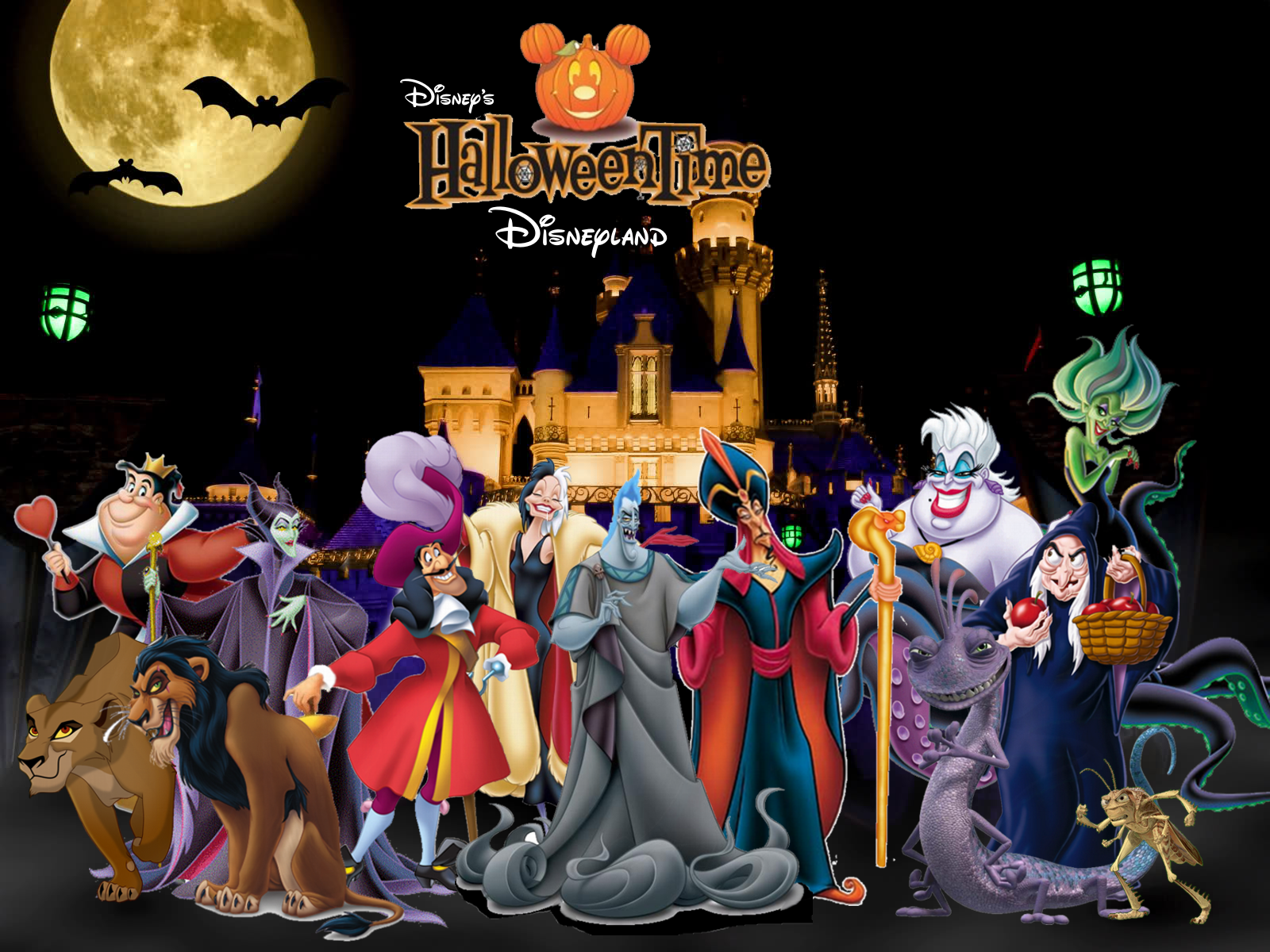 Disney Cadılar Bayramı 1600 x 1200 arka plan Duvar Kağıdı