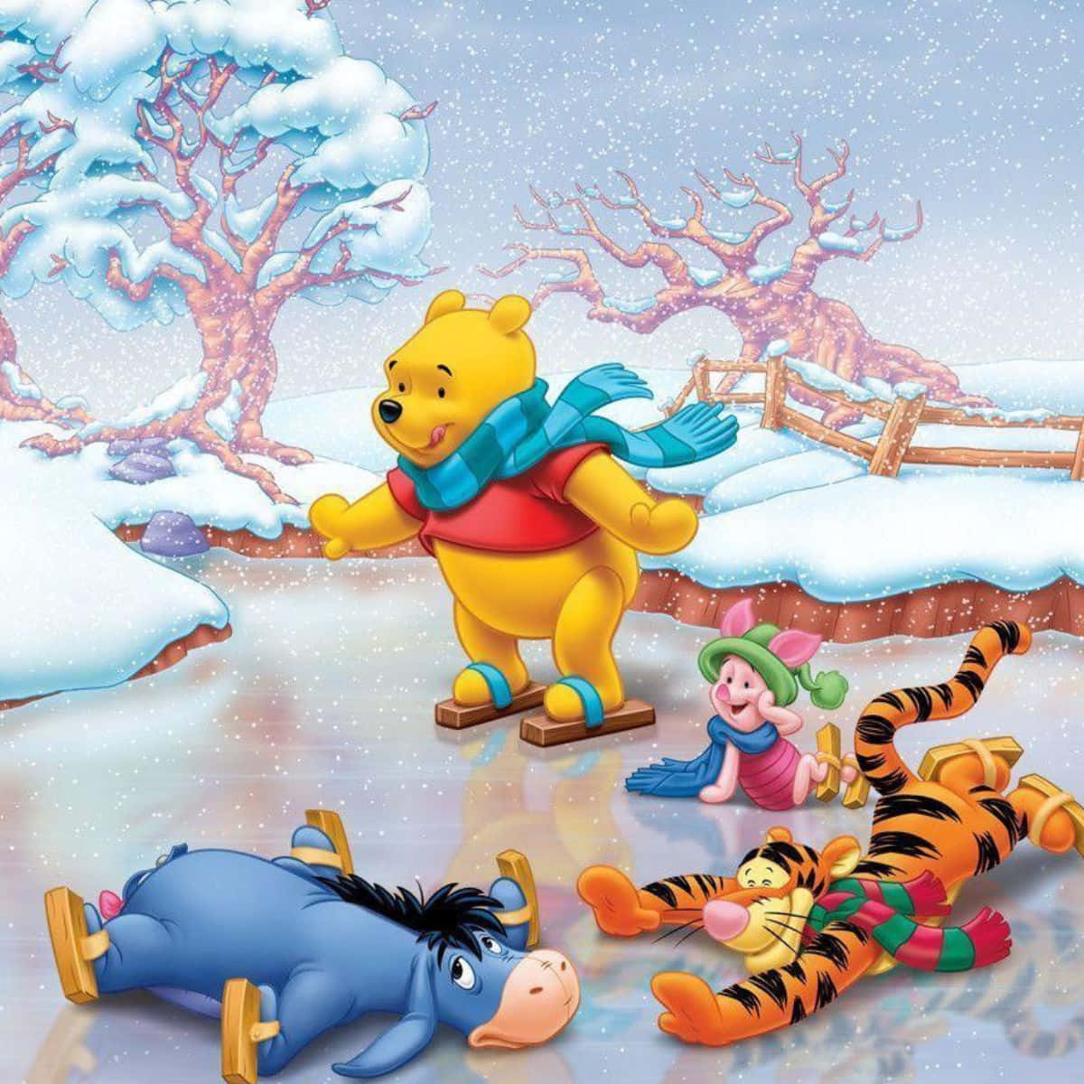 Disney ile Noel'in Büyüsünü Kutlayın Duvar Kağıdı