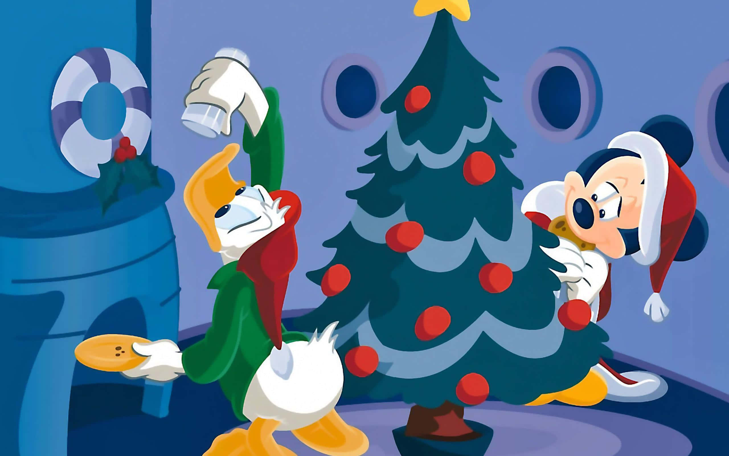 Disney ile Yılın Büyülü Zamanını Kutlayın! Duvar Kağıdı