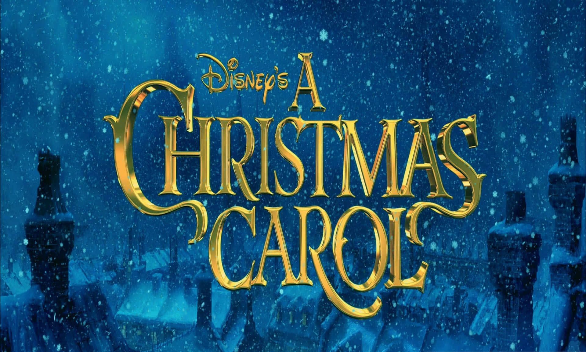 Disney'nin Noel Şarkısı'nın başlığı Duvar Kağıdı