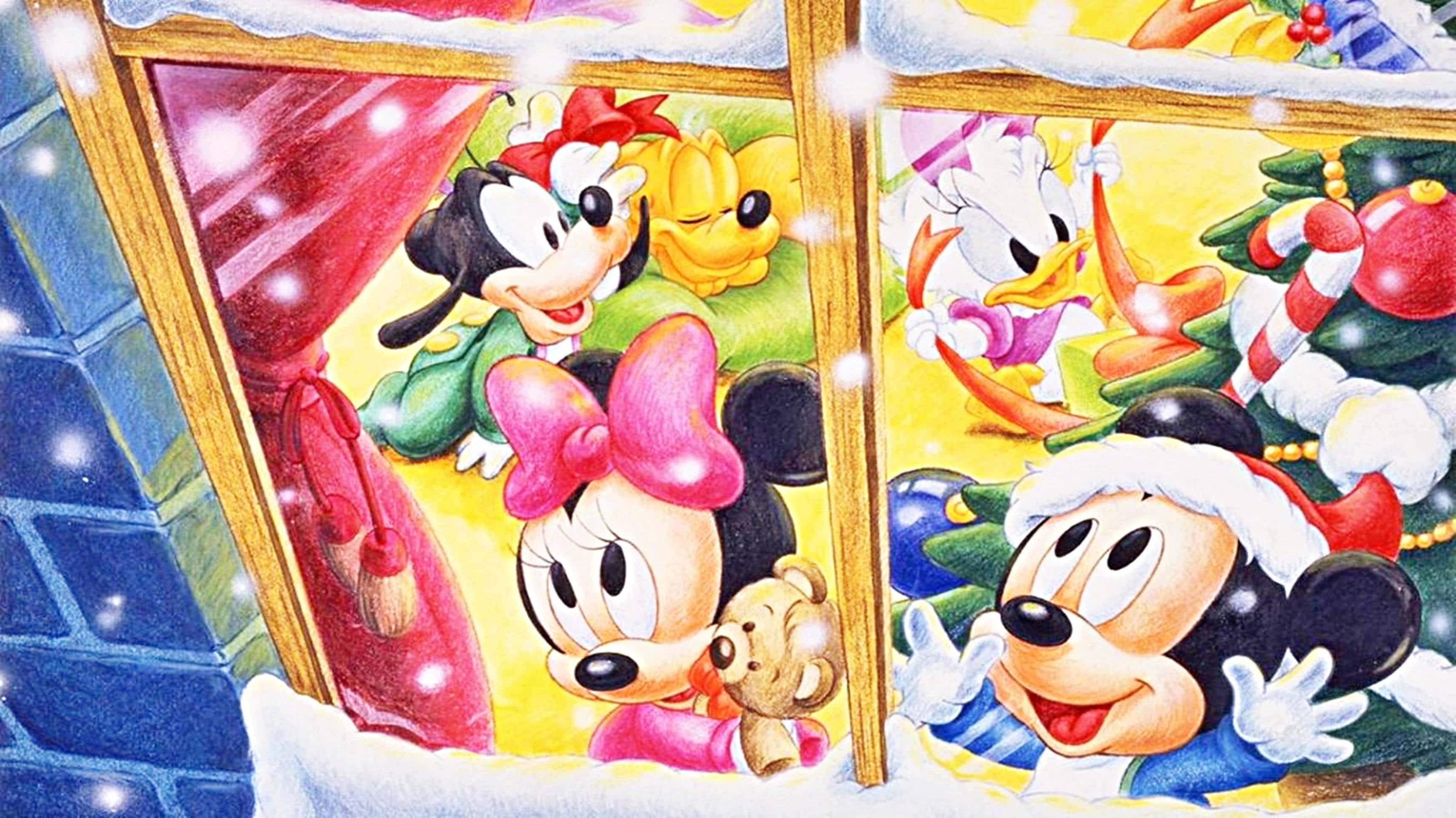 Disney Noel'inin Büyüsünü Yaşayın! Duvar Kağıdı