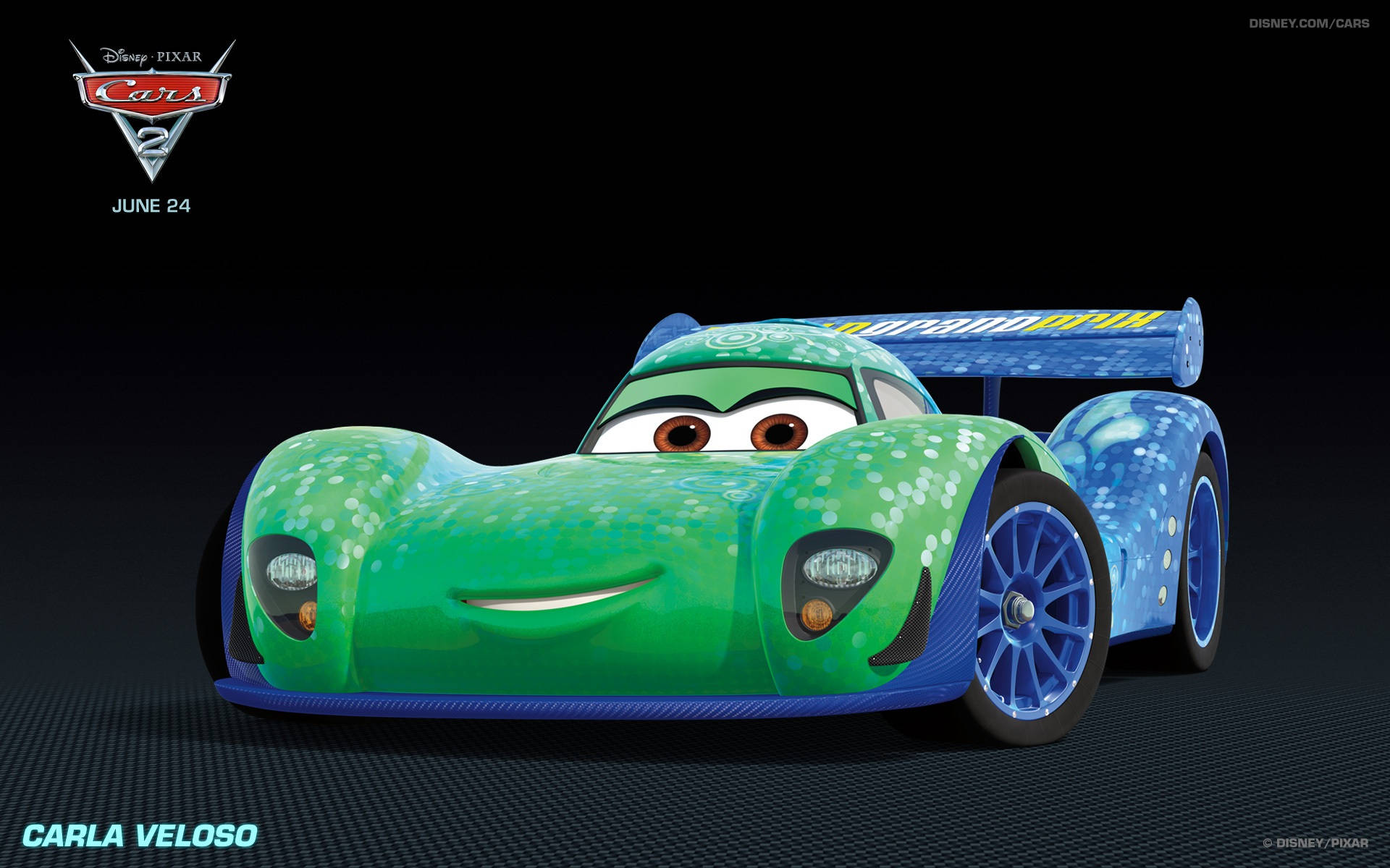 Disney Pixar Carla Veloso Arabalar 2 Duvar Kağıdı