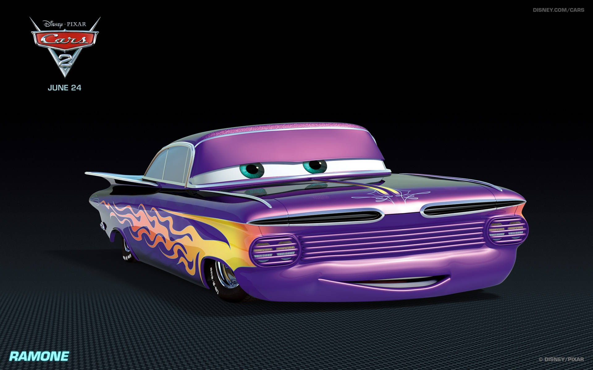 Disney Pixar Ramone Arabalar 2 Duvar Kağıdı