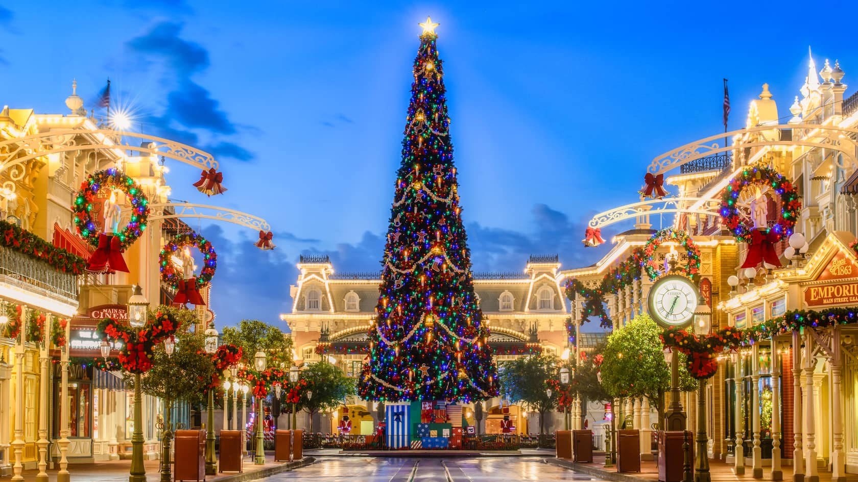 Disneyworld Noel Ağacı Duvar Kağıdı
