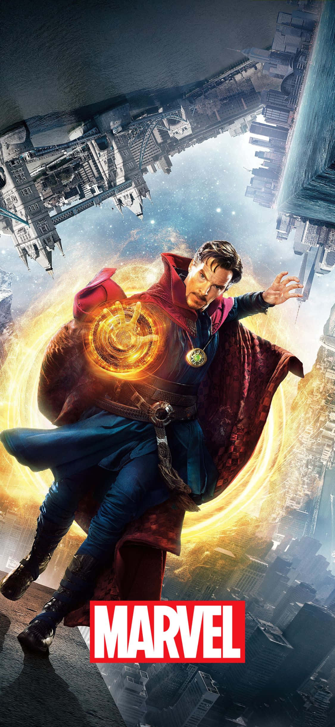 Doctor Strange iPhone XS Marvel Arka Planı Duvar Kağıdı