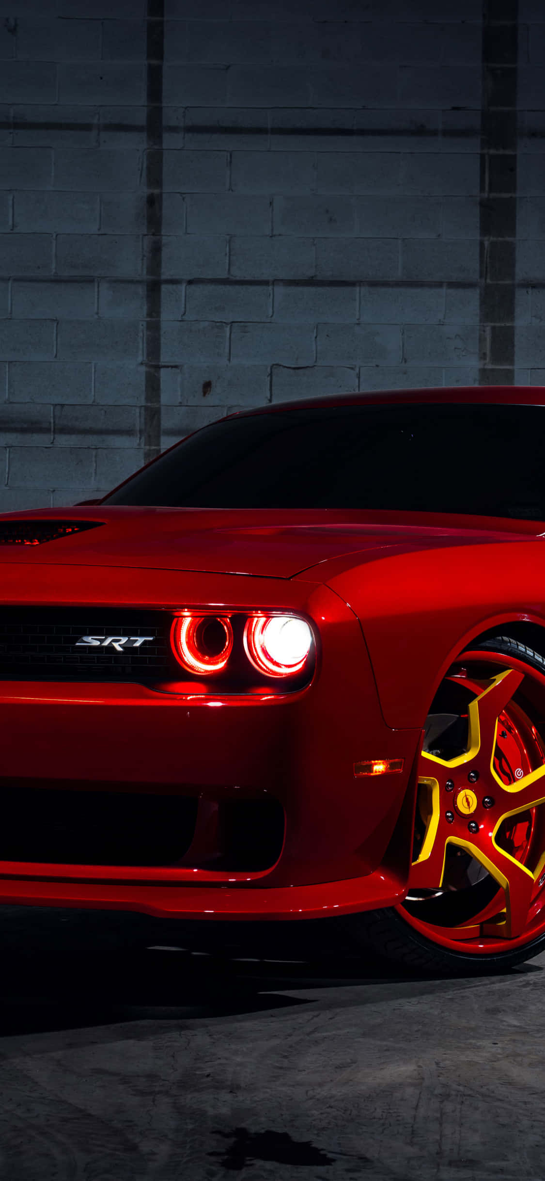 "Dodge Hellcat'in gücünü hissedin!" Duvar Kağıdı