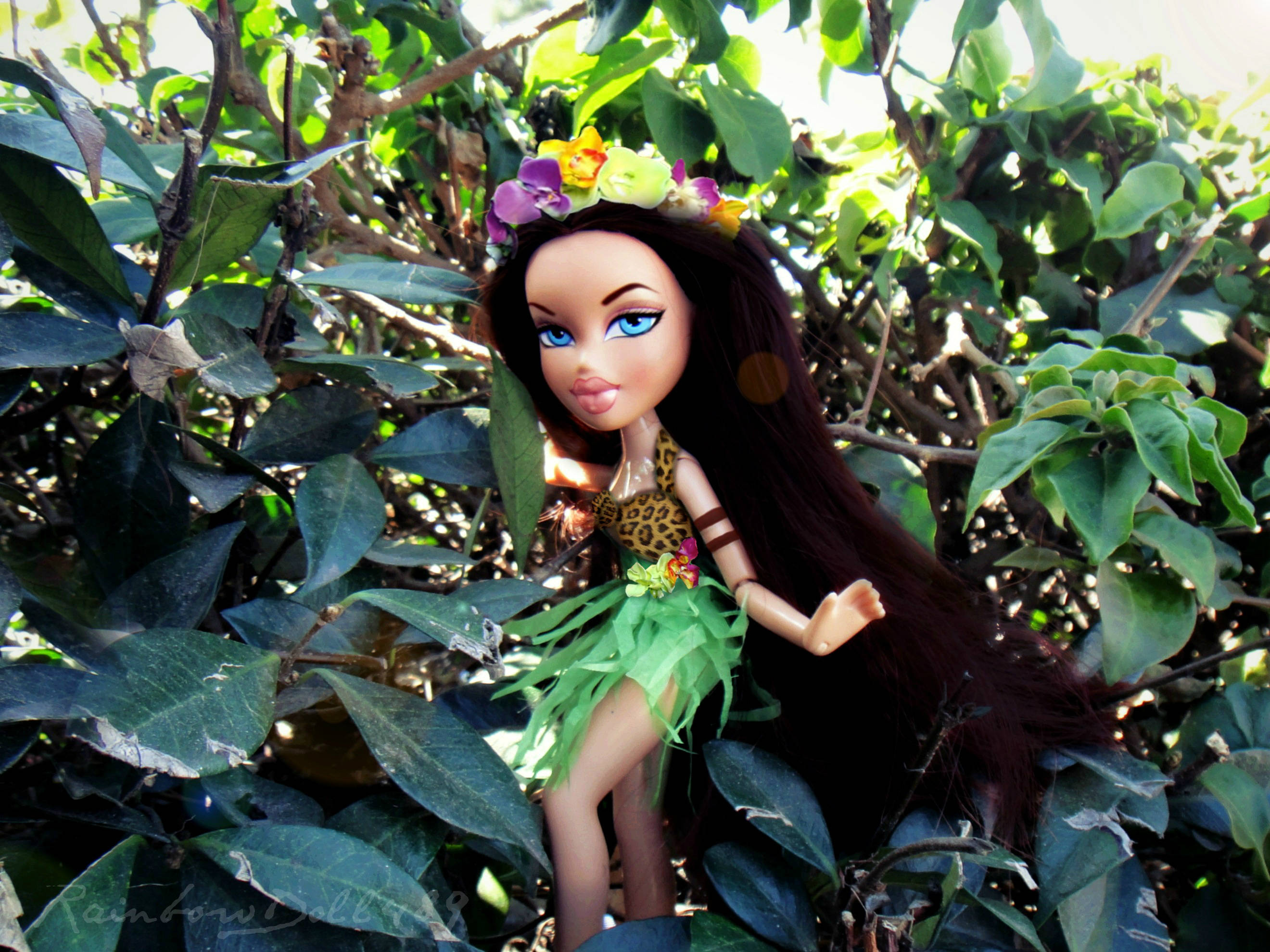 Doğa Aşığı Bratz Estetik Bebek Duvar Kağıdı