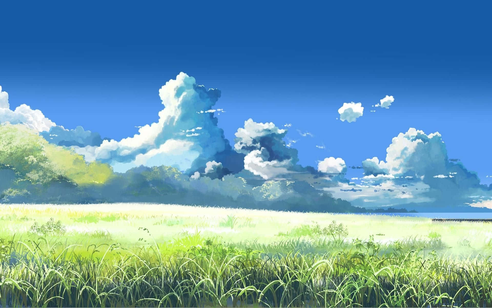 Doğanın güzelliğini anime ile keşfedin Duvar Kağıdı