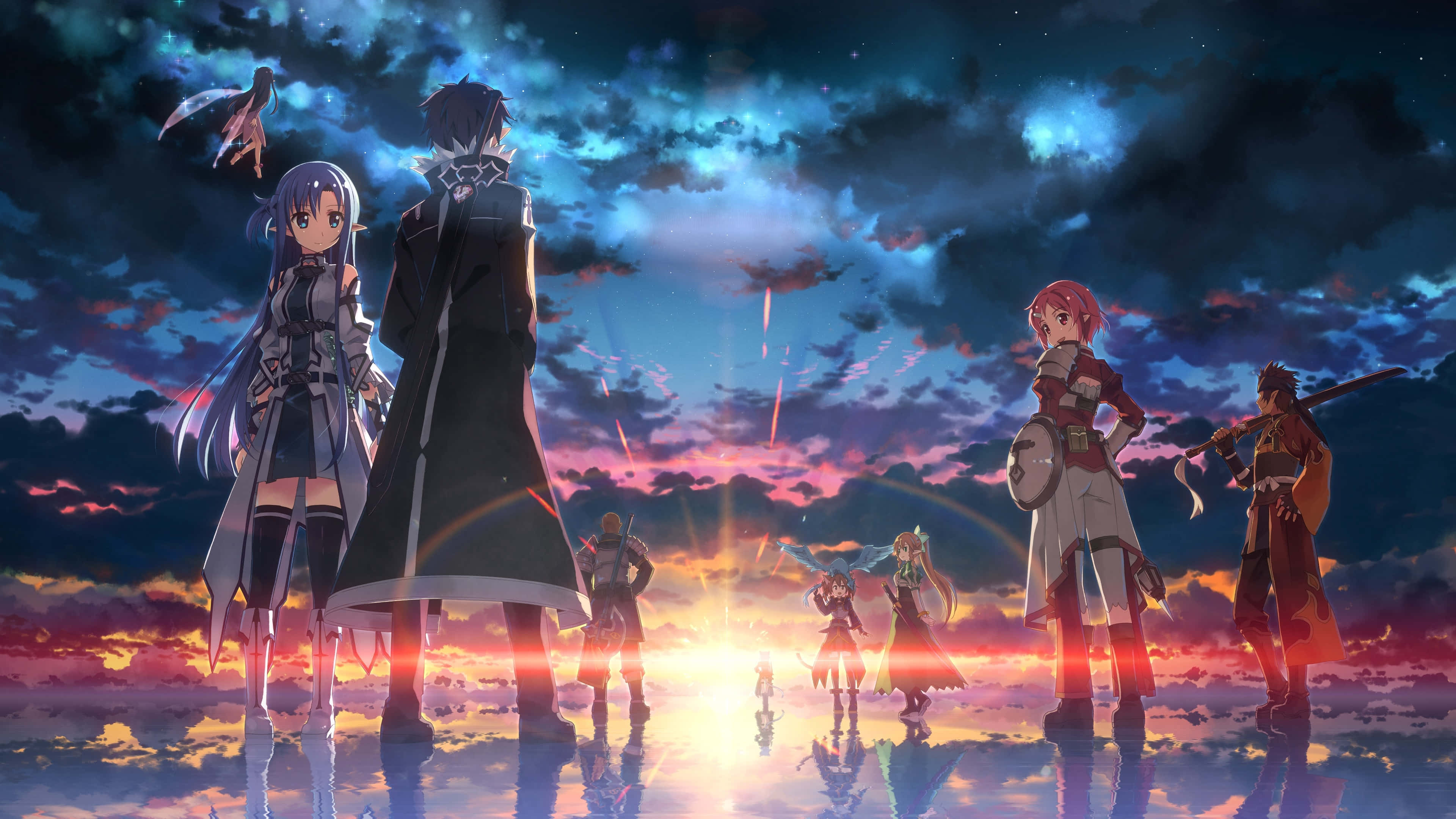 Doğanın güzelliğinin tadını Anime 4K ile çıkarın Duvar Kağıdı