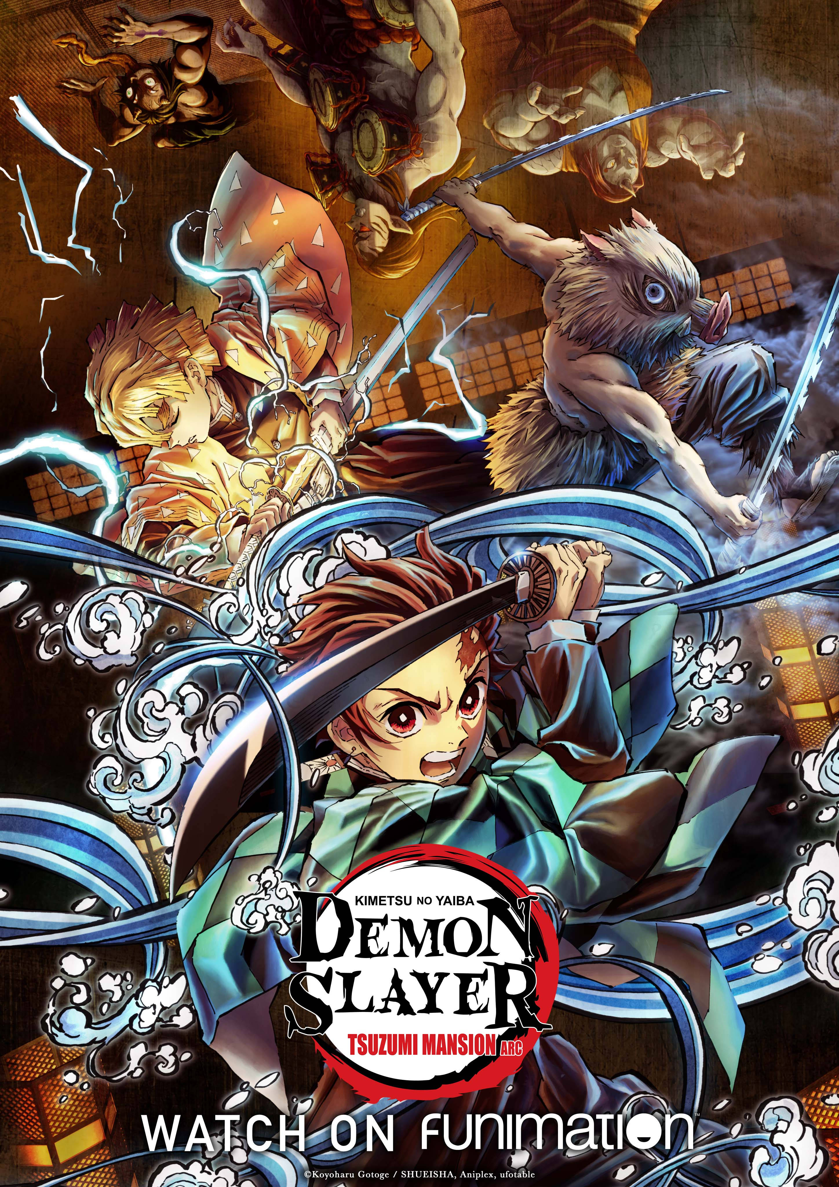 Doğaüstü Demon Slayer Logo Posteri Duvar Kağıdı