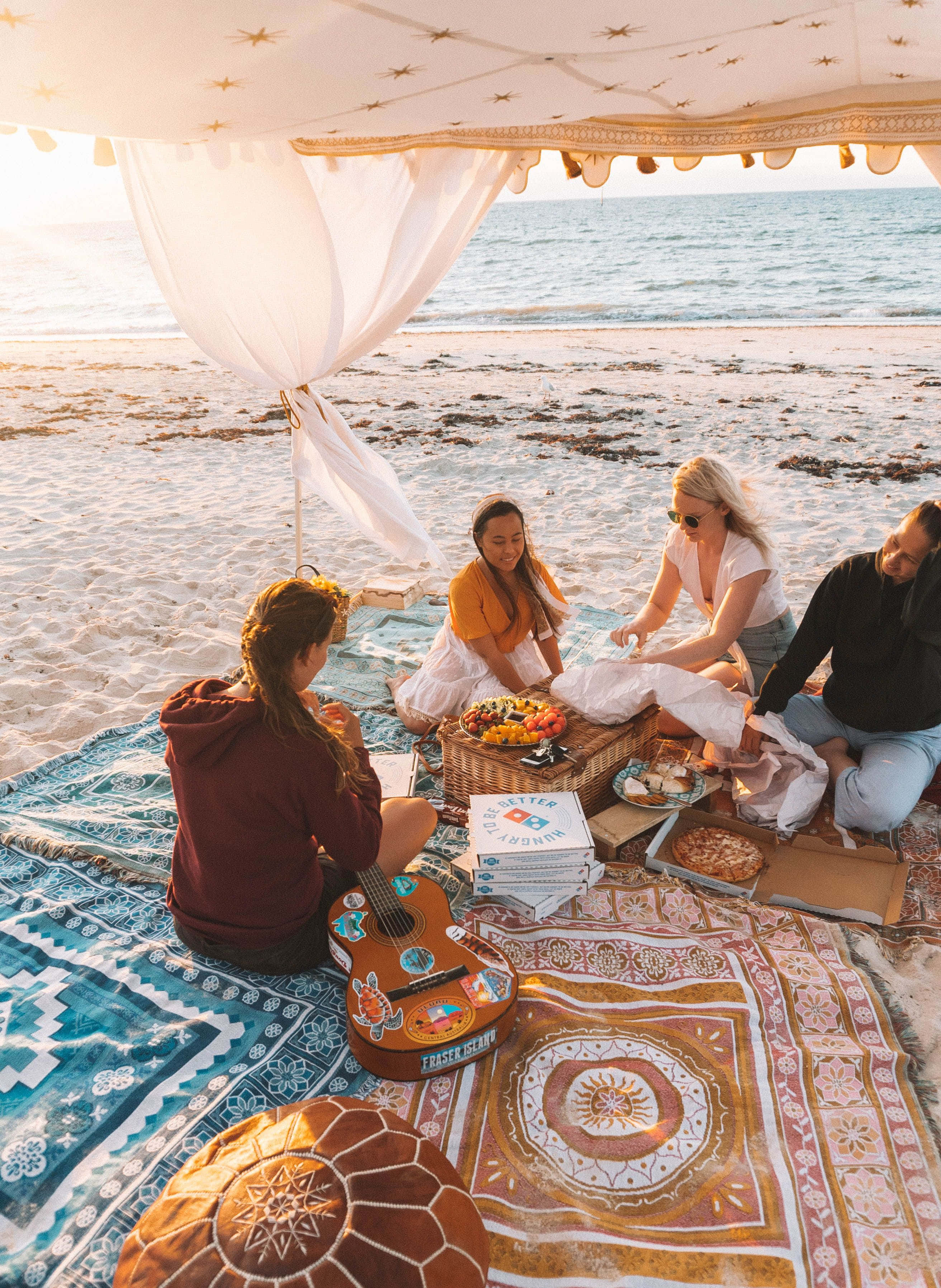 Doğayı Estetik Boho ile Cesurca Keşfedin Duvar Kağıdı