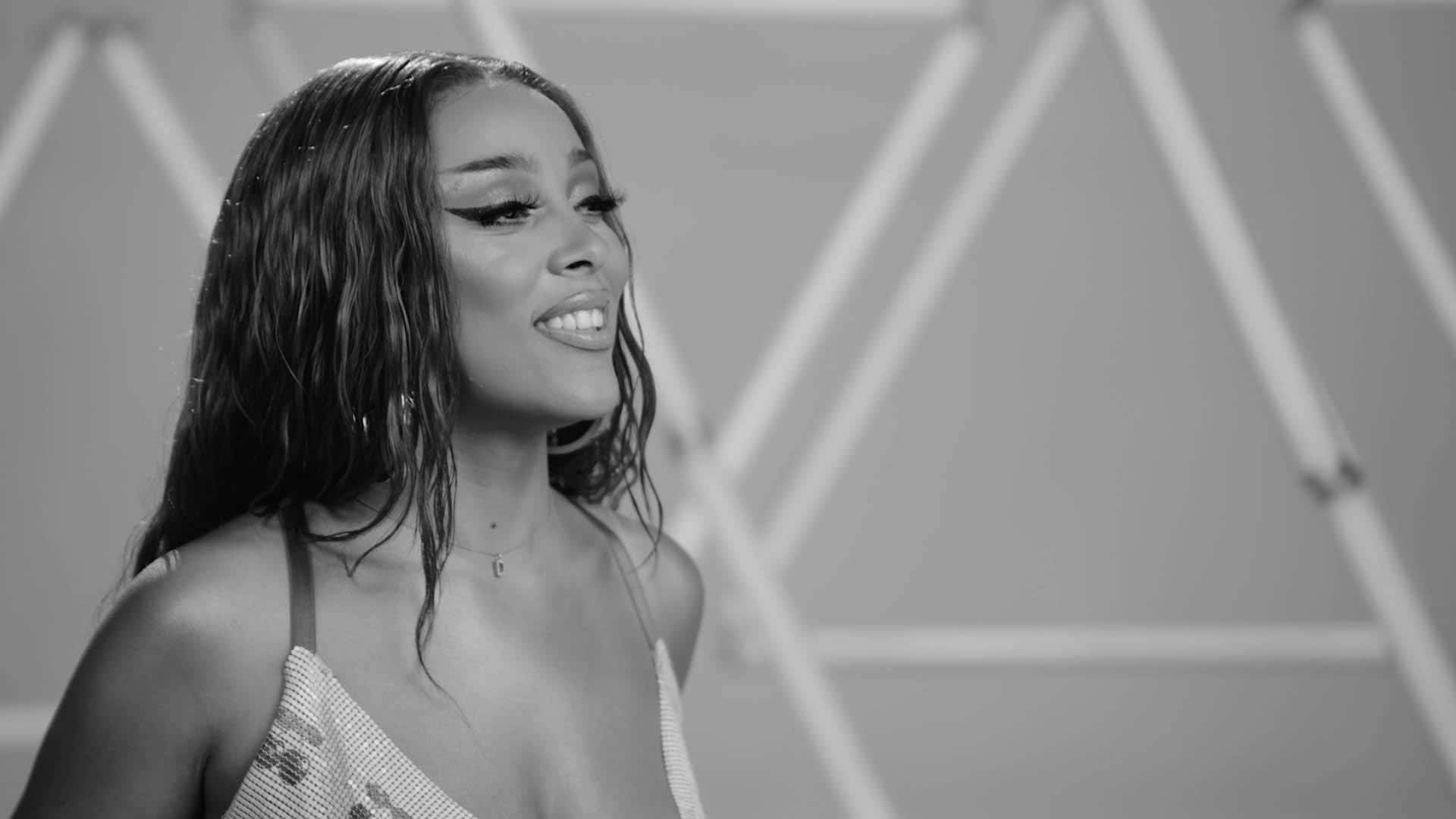 Doja Cat Seksi Siyah Kadın Duvar Kağıdı