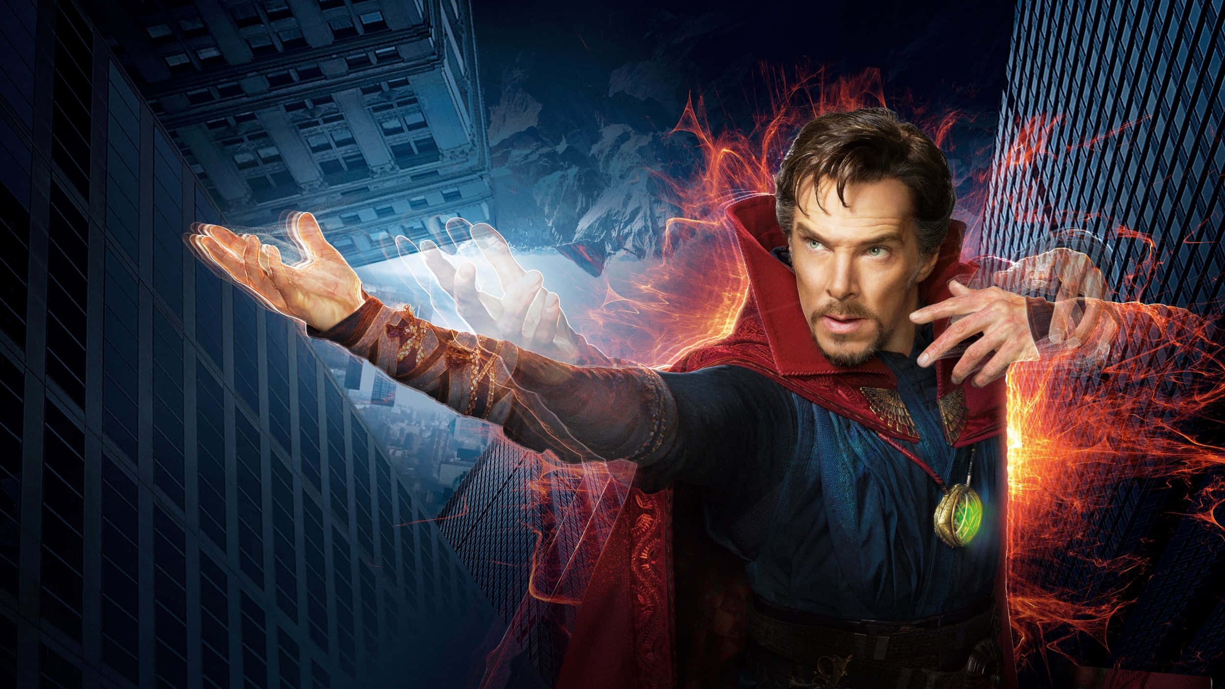 Doktor Strange 2 Doktor Strange Kırmızı Estetik Duvar Kağıdı