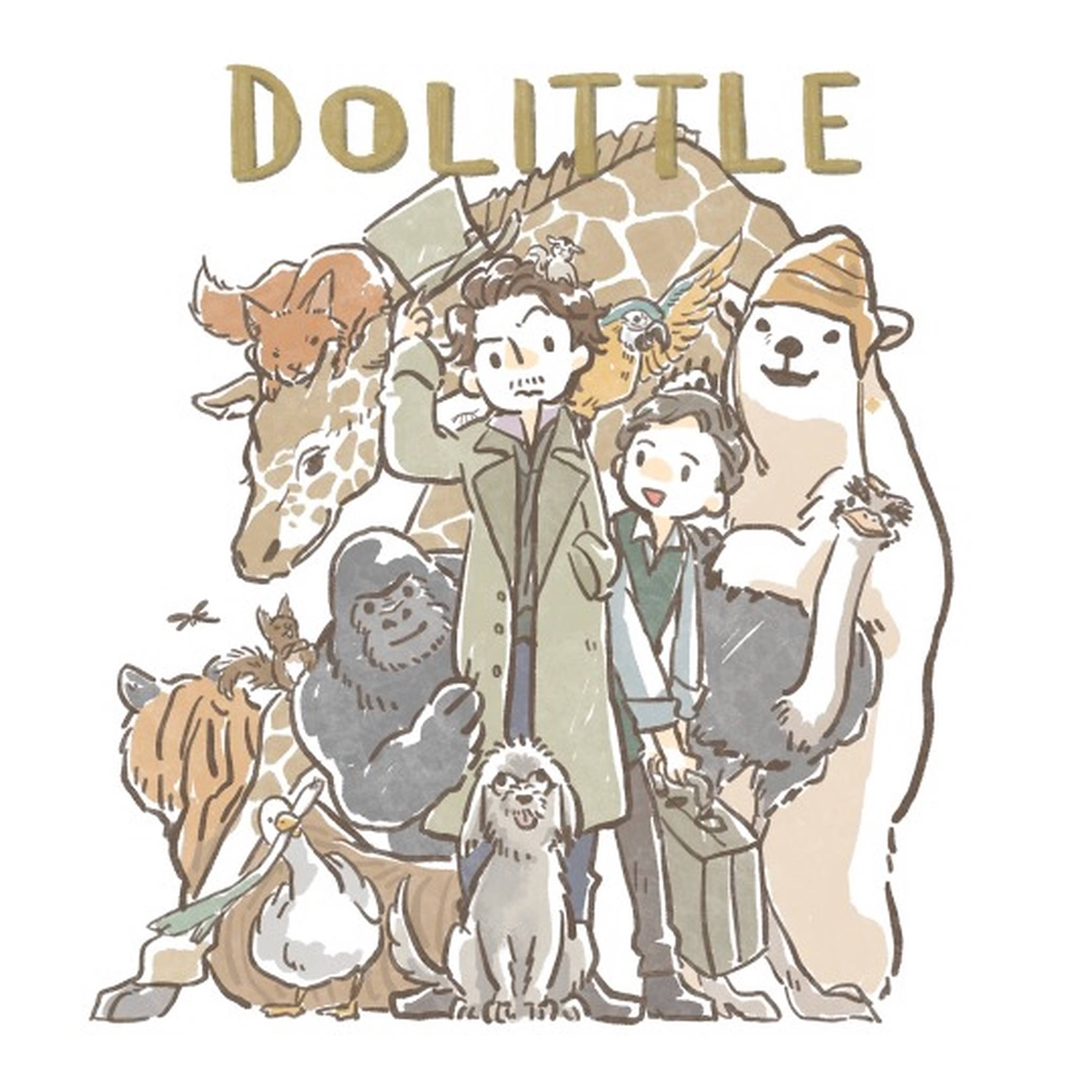 Dolittle Hayran Sanatı Duvar Kağıdı