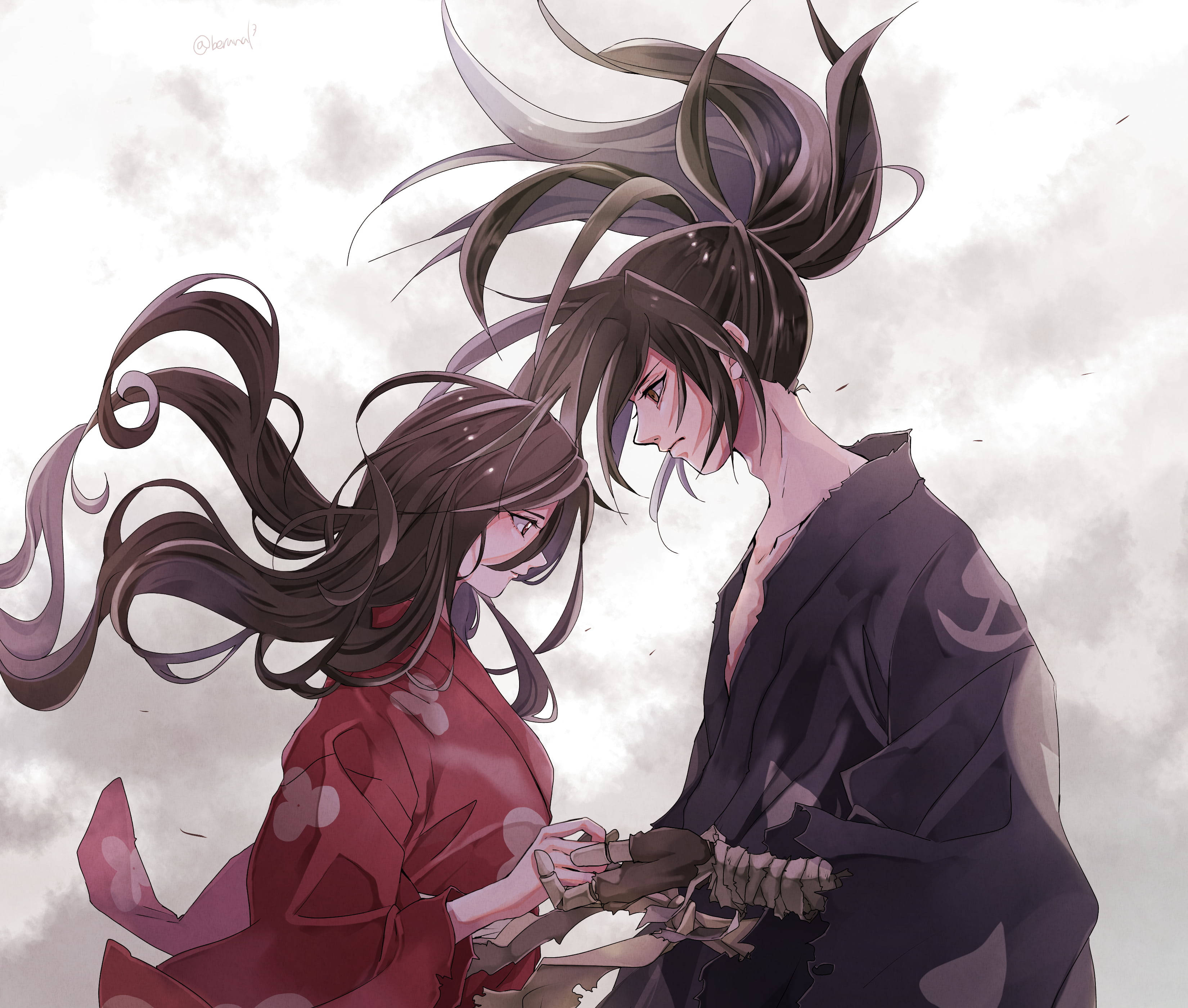 Dororo Estetik Anime Çifti Duvar Kağıdı