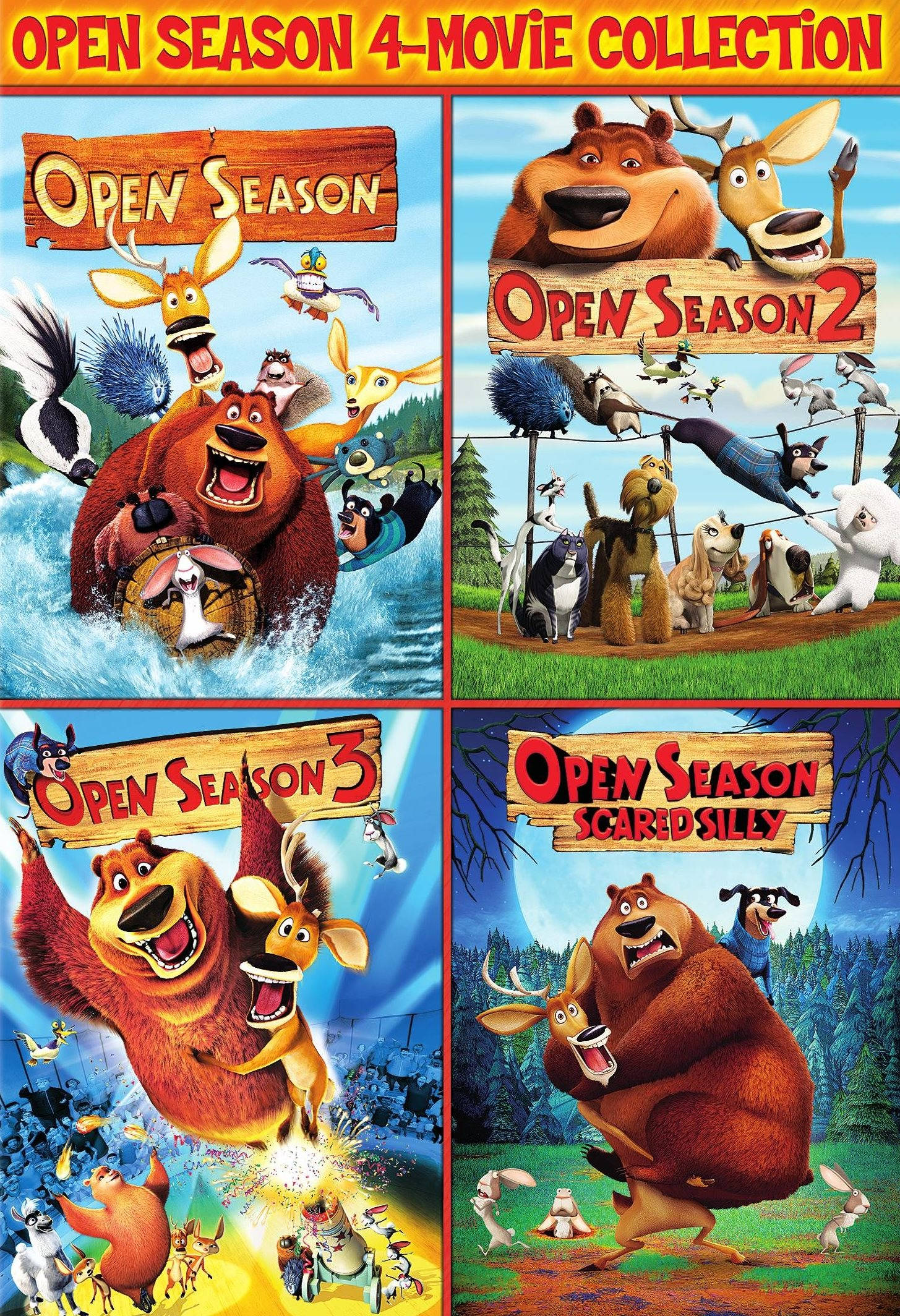 Dört Açık Sezon Film Posteri Duvar Kağıdı