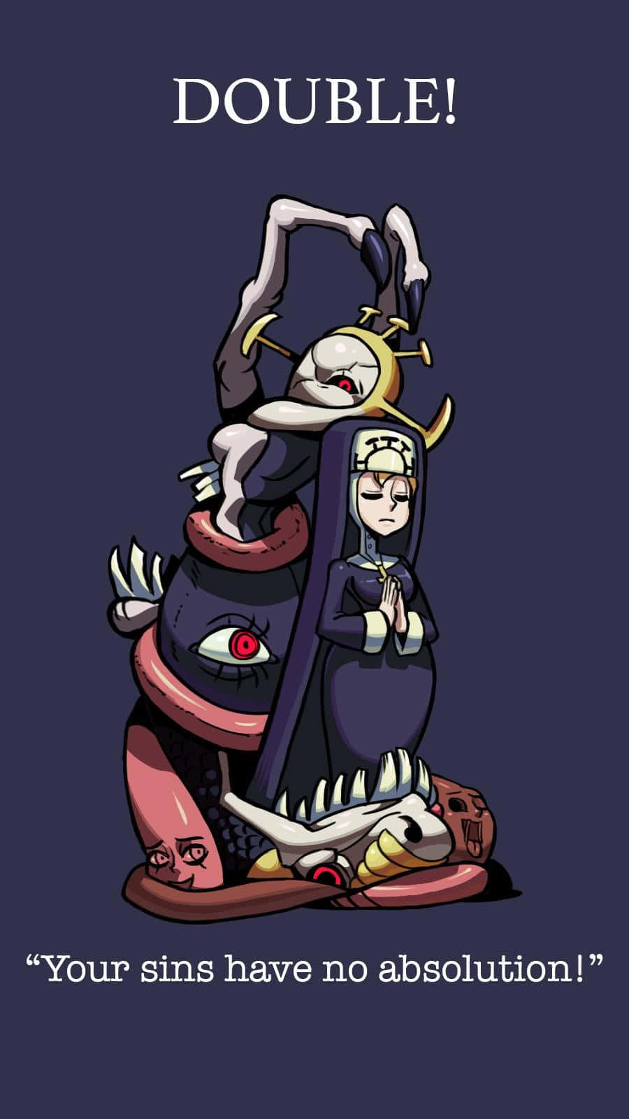 Double - Skullgirls Duvar Kağıdı