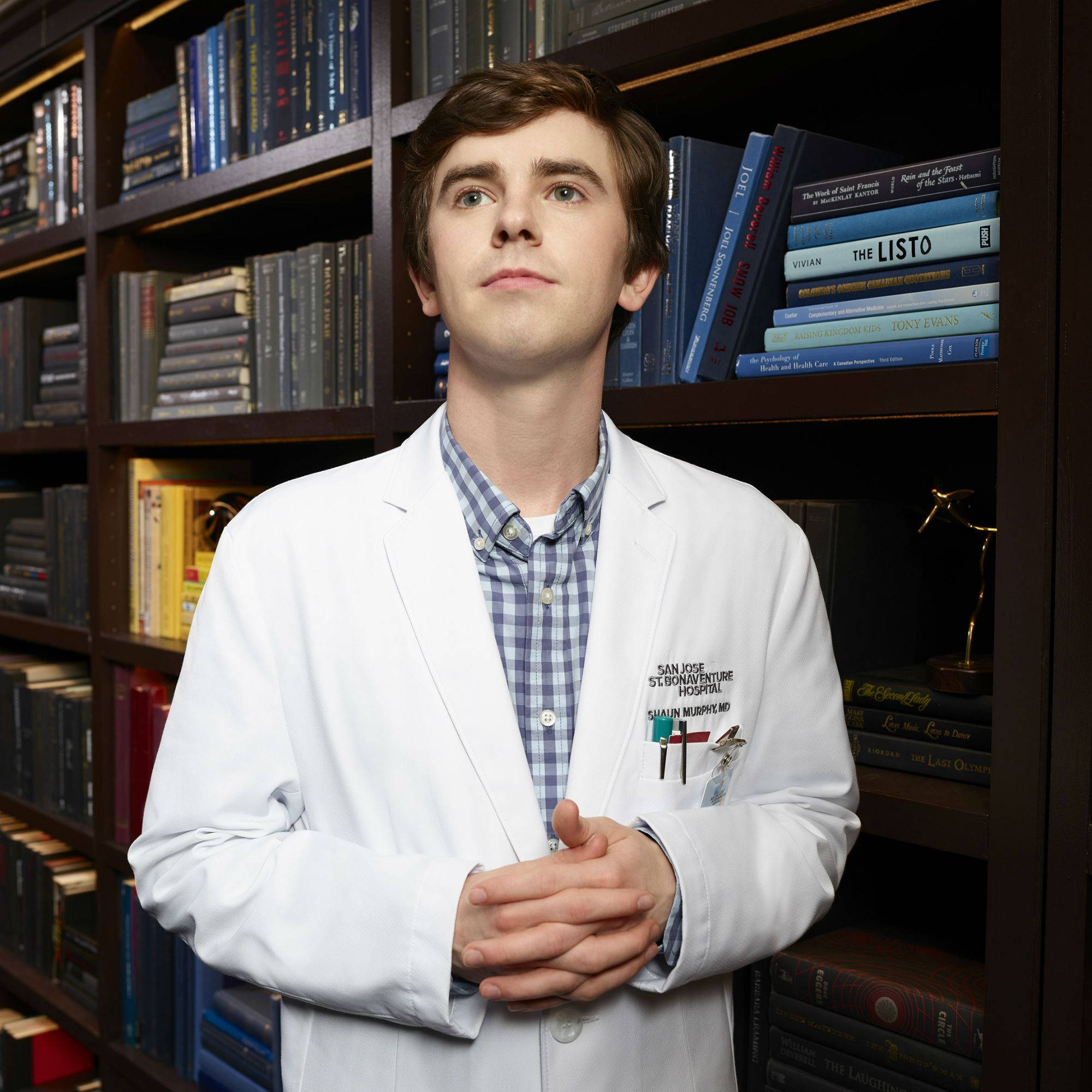 Dr. Shaun Rolünde Freddie Highmore Duvar Kağıdı