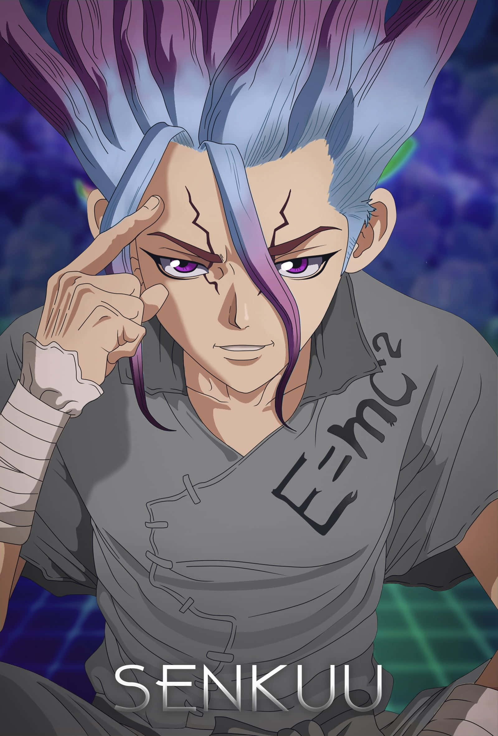 Dr. Stone Dizisi Görseli Duvar Kağıdı