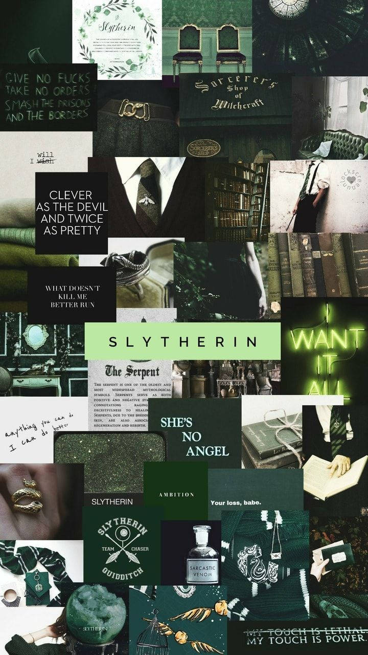 Draco Malfoy Slytherin Estetiği Duvar Kağıdı