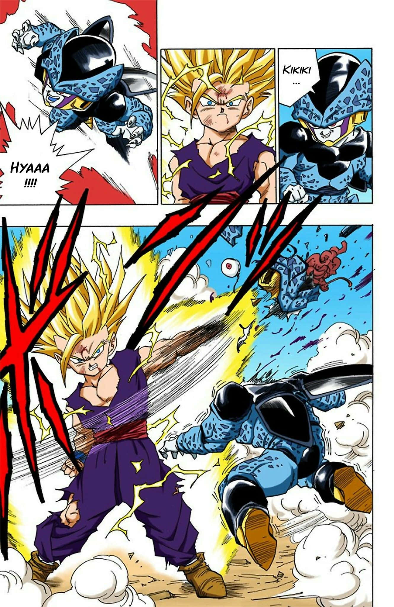 Dragon Ball Super Manga'dan Epik Savaş Sahnesi Duvar Kağıdı