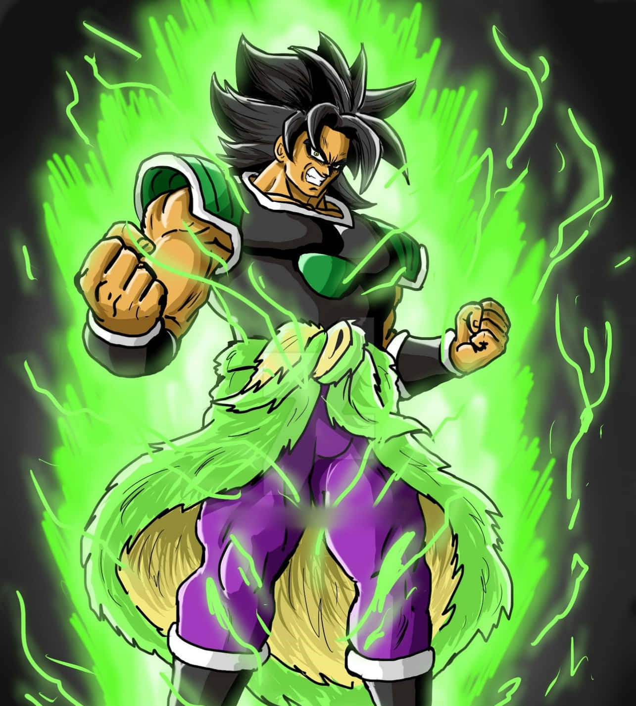 Dragon Ball Super Broly'nin Destansı Savaşını Deneyimleyin Duvar Kağıdı