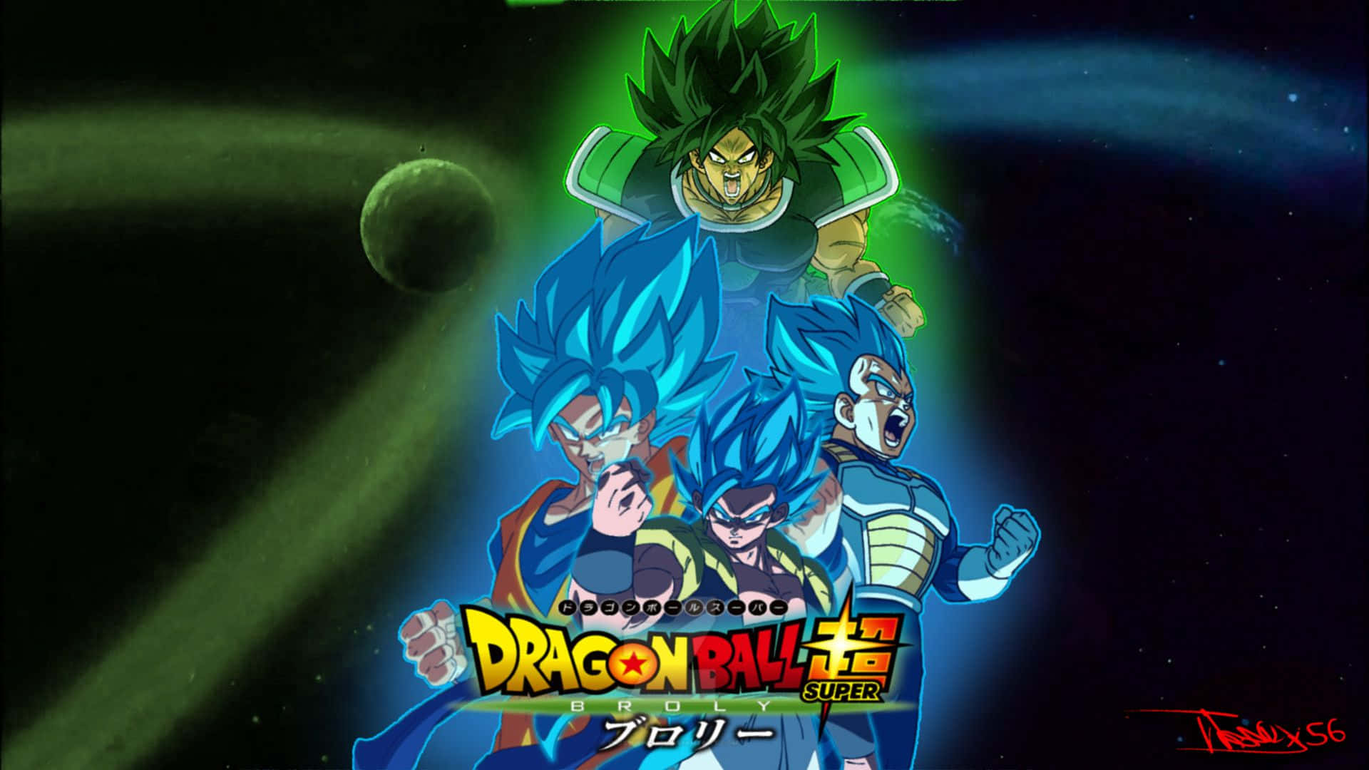 Dragon Ball Super: Broly'nun İnanılmaz Gücüne Tanık Olun Duvar Kağıdı