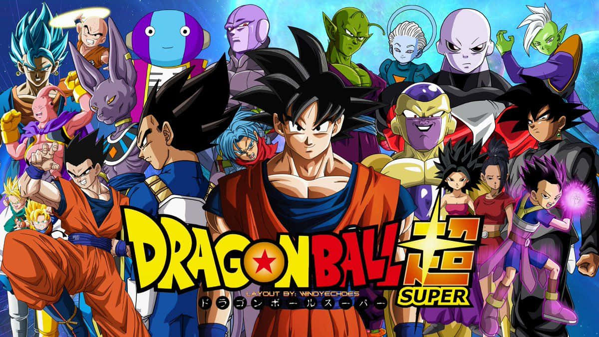 Dragon Ball Super ile Aksiyona Hazır Olun Duvar Kağıdı