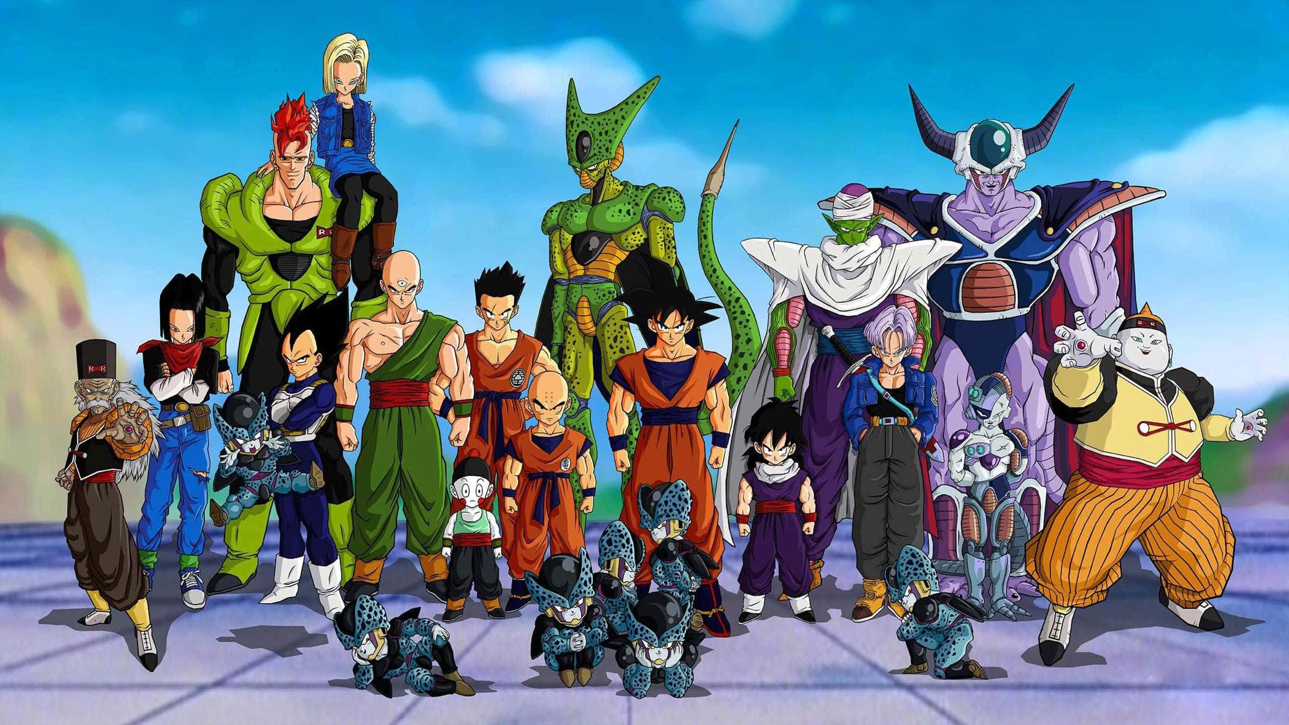Dragon Ball Super savaşçıları, kahramanca bir mücadelenin yeni bölümü için bir araya geliyor! Duvar Kağıdı