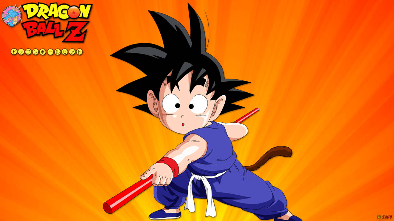 Dragon Ball Z Dünyasında Küçük Goku Duvar Kağıdı