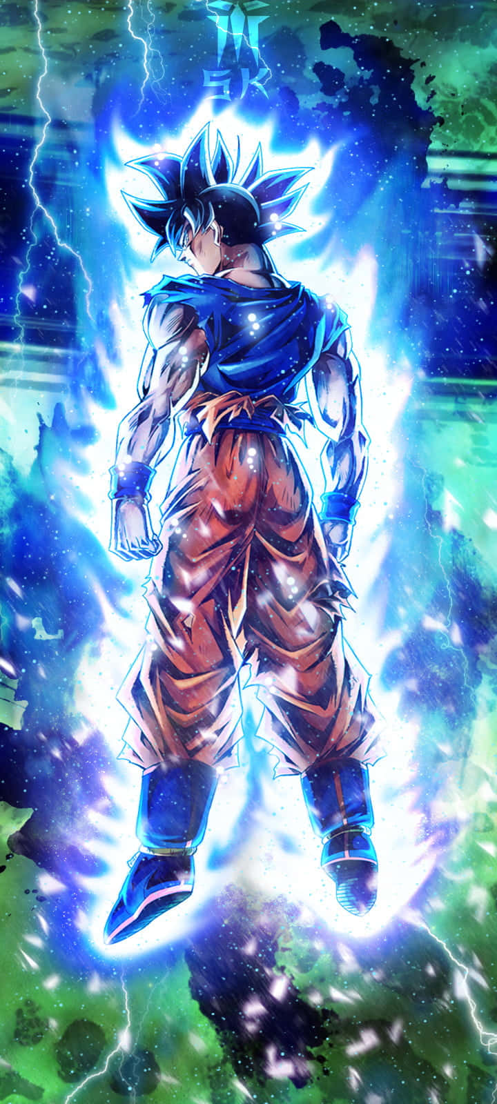 Dragon Ball Z Goku — Goku ultra instinct GIF Duvar Kağıdı