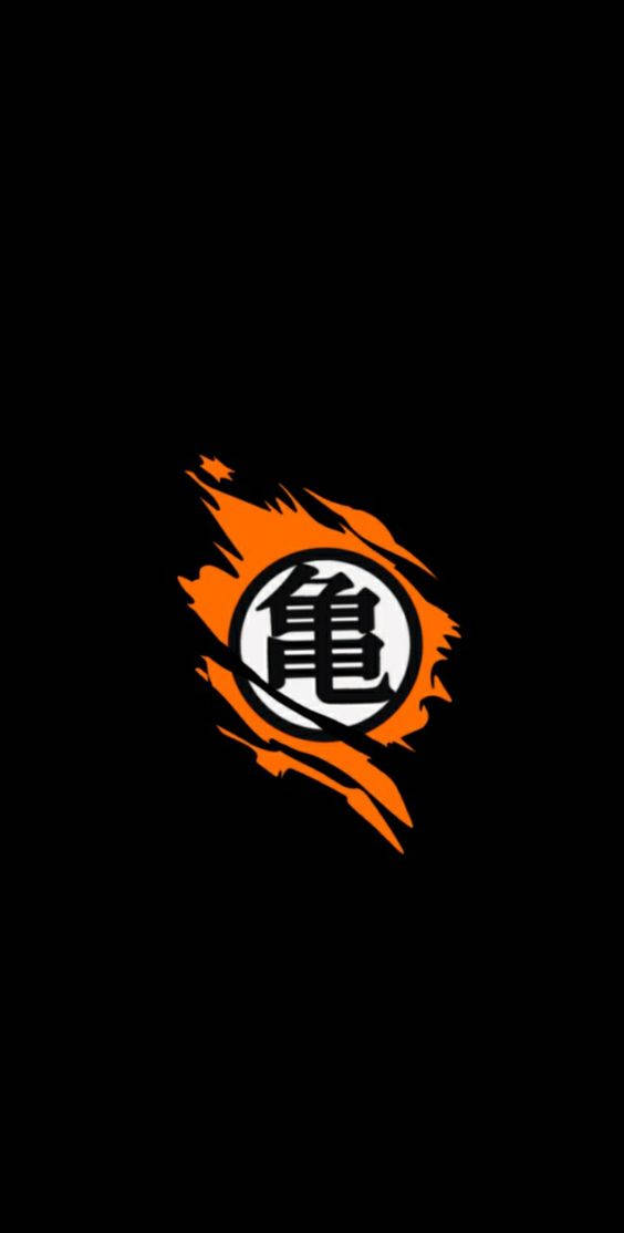 Dragon Ball Z Logosu Kaplumbağa Hermit Duvar Kağıdı