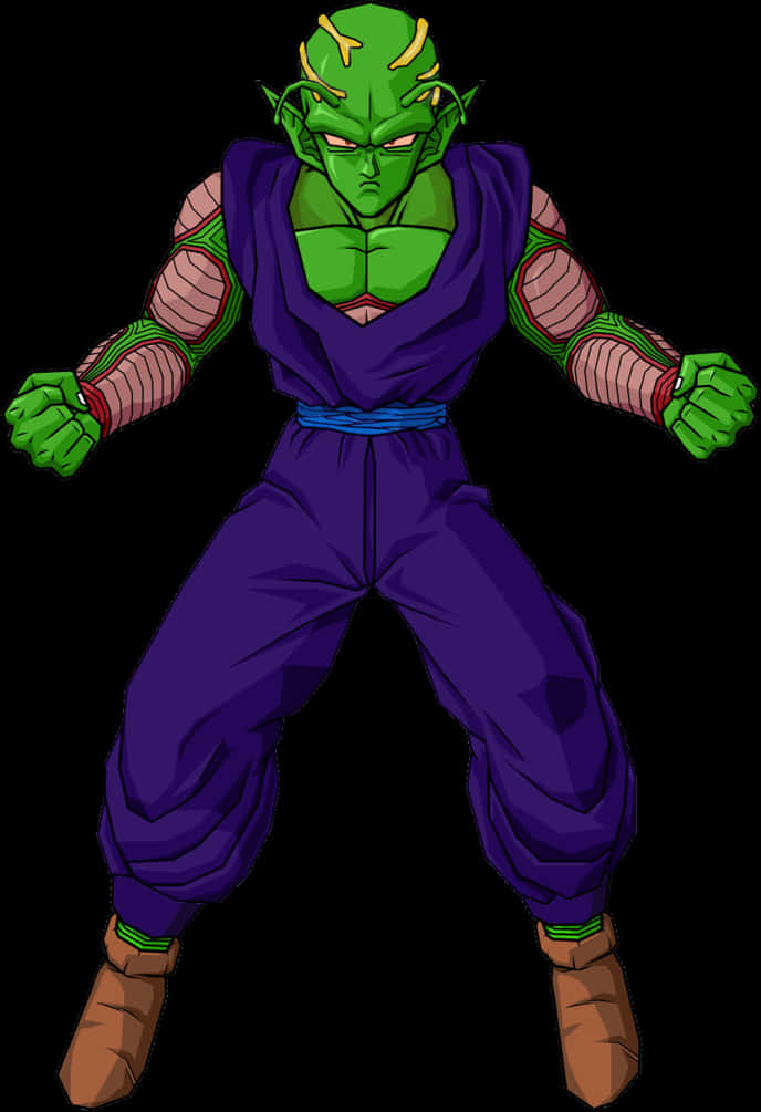 Dragon Ball Z Piccolo Duruşu Duvar Kağıdı