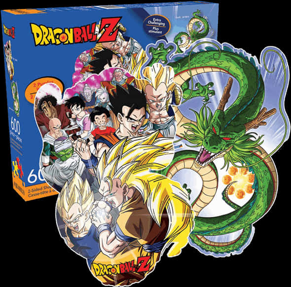Dragon Ball Z Puzzle Kutusu Duvar Kağıdı