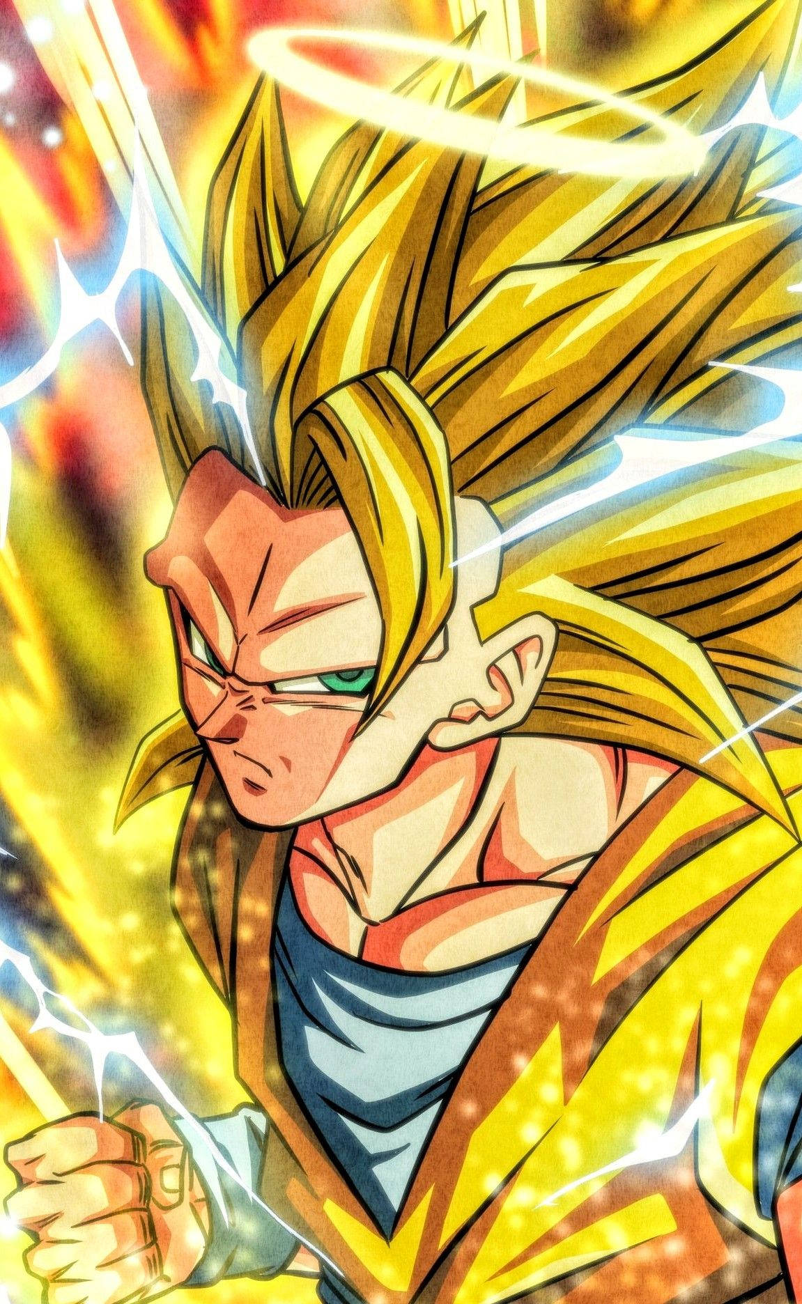 dragon ball z saiyan saiyan saiyan saiyan sai Duvar Kağıdı