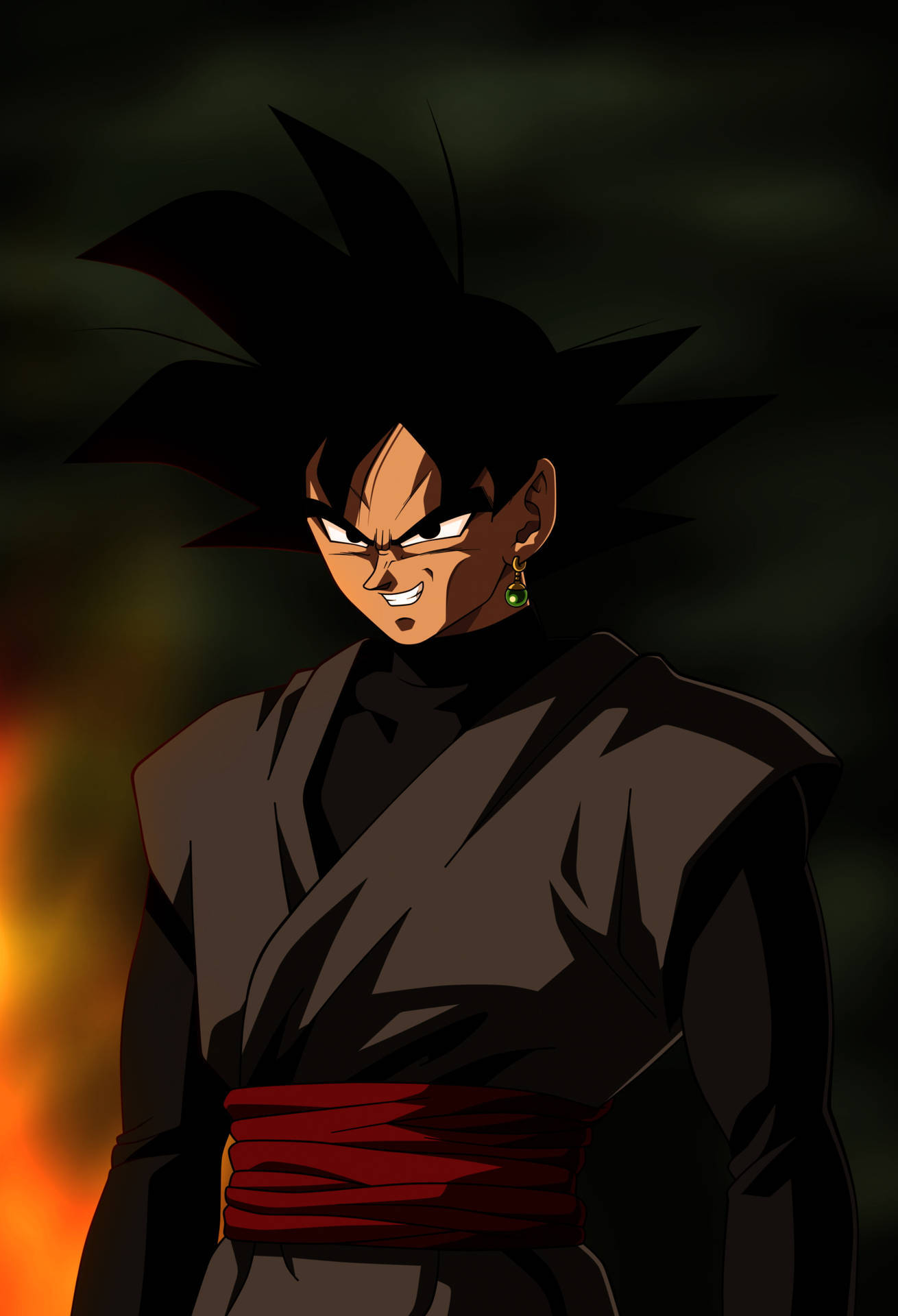 Dragon Ball Zamasu Black Goku Estetiği Duvar Kağıdı