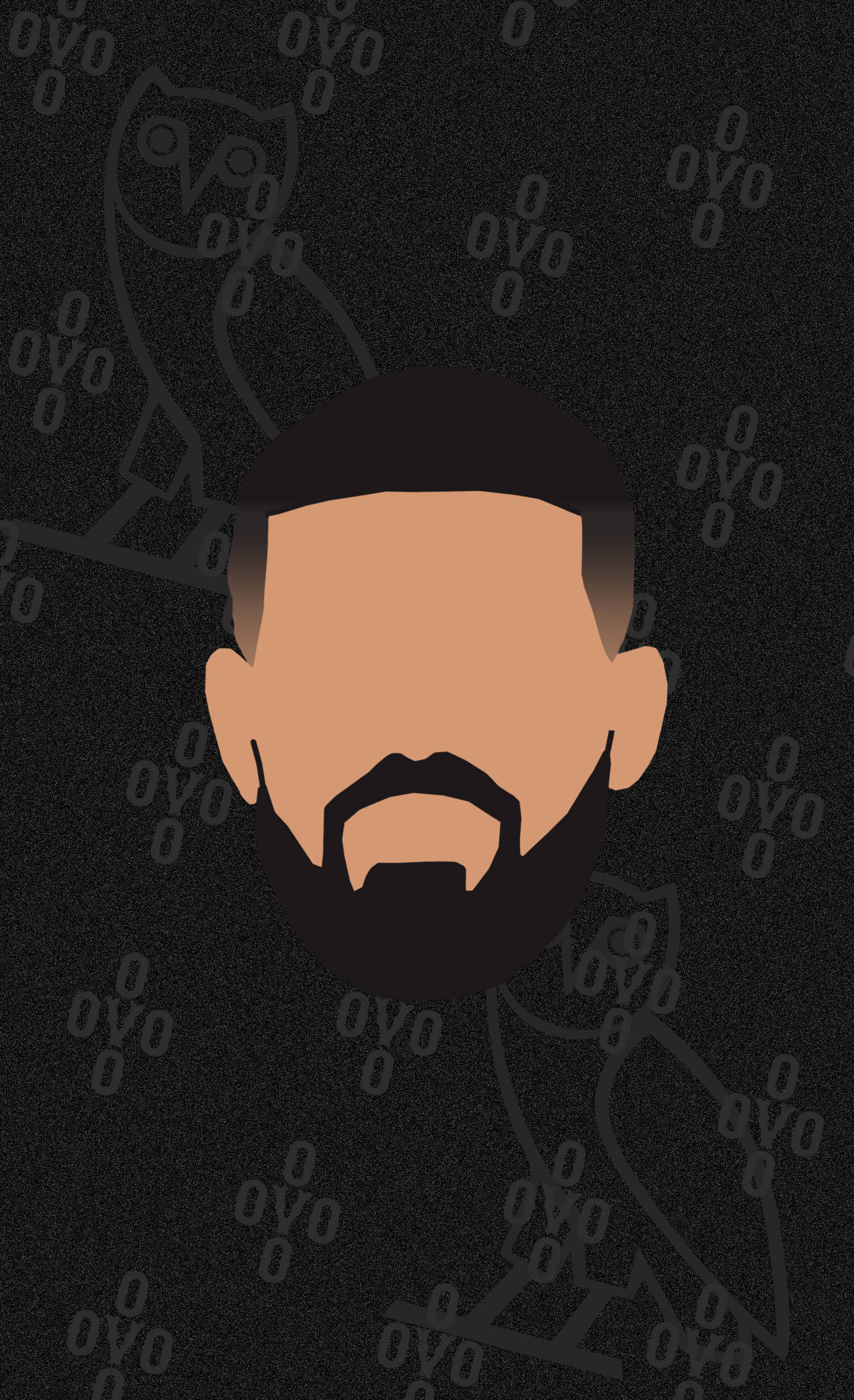 Drake Vektör Sanat Eseri Duvar Kağıdı