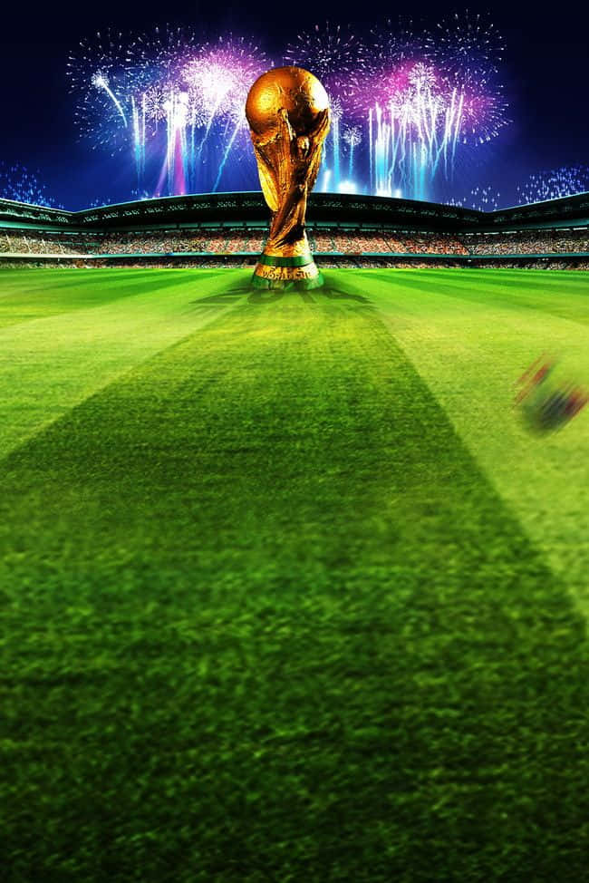 Dünya Kupası Heykeli En İyi Futbol Arka Planı Duvar Kağıdı