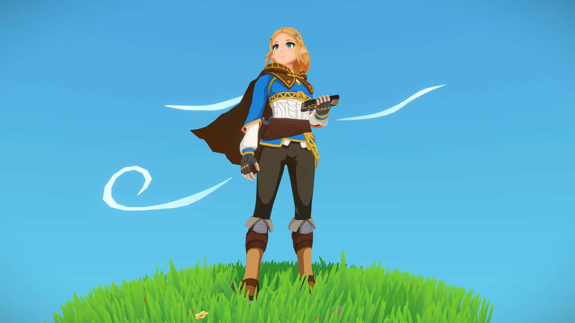 Dünyayı unut, Zelda'nın nefes kesen yeni topraklarında oynayalım ve keşfedelim! Duvar Kağıdı