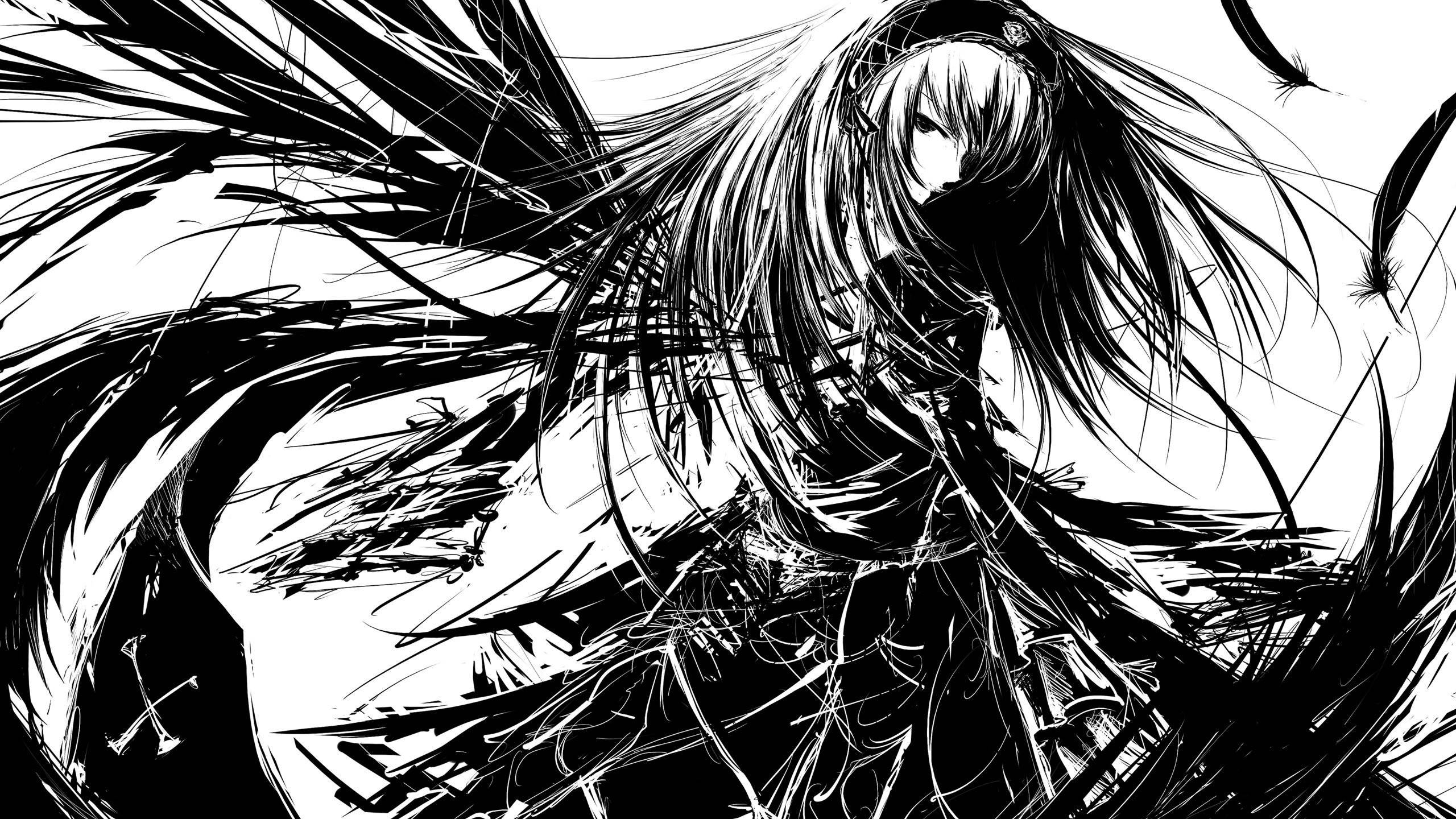 Düşmüş Melek Sert Anime Profil Resmi Duvar Kağıdı