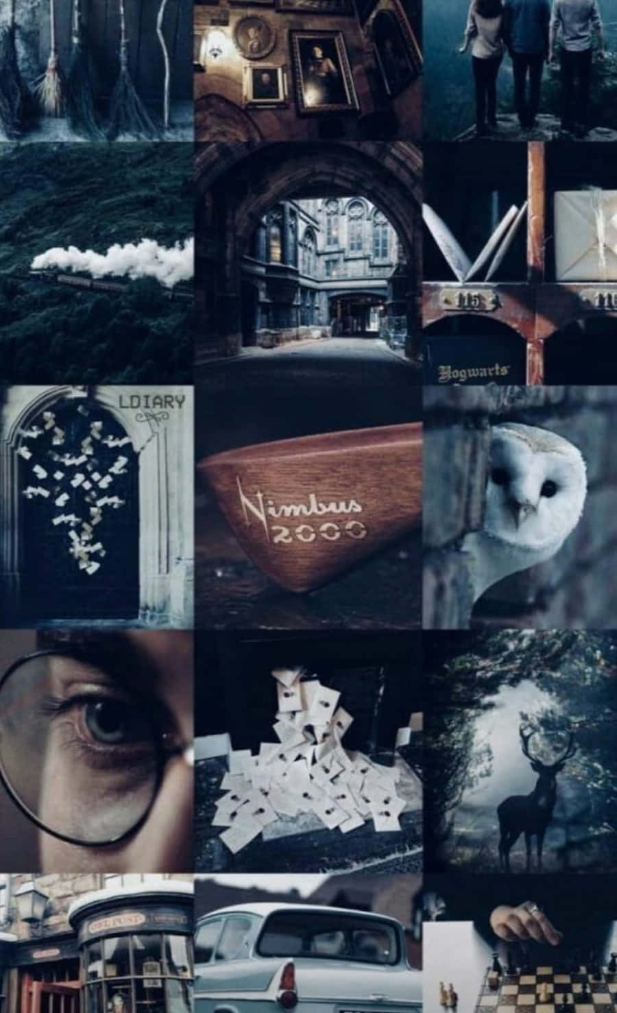 Duvarlarınıza Estetik Harry Potter ile Büyü Yapın Duvar Kağıdı