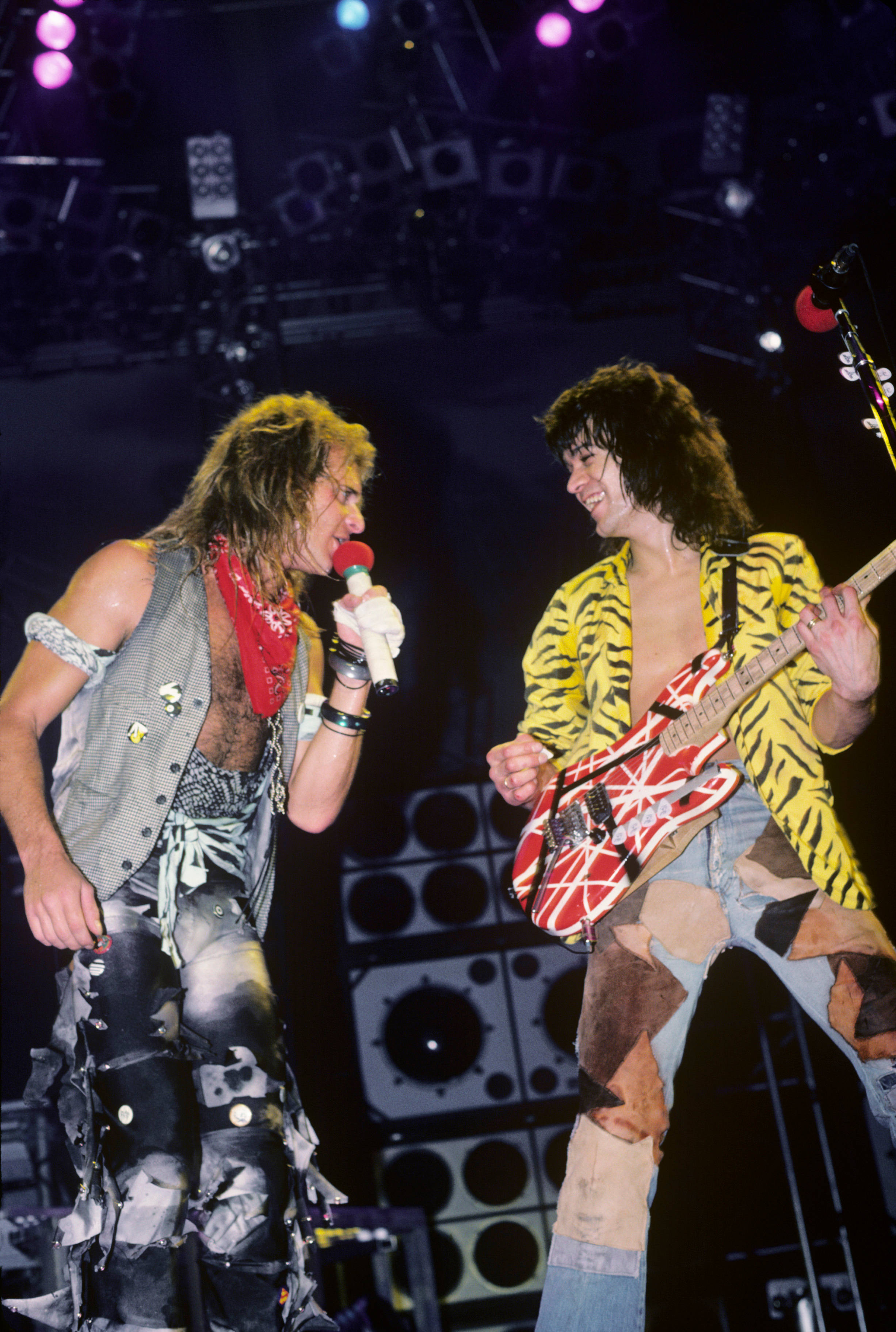 Eddie Van Halen David Lee Roth Duvar Kağıdı