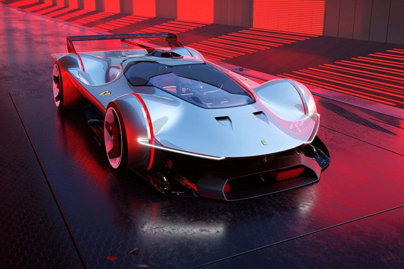 Efsanevi Ferrari ile Rüzgarın Keyfini Çıkarın Duvar Kağıdı