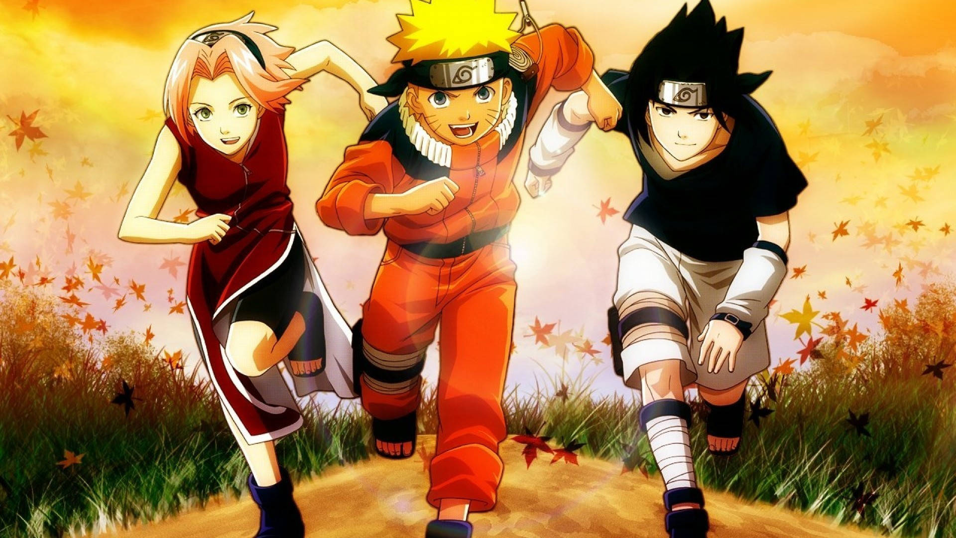 Efsanevi Naruto ve 7. Takım Posteri Duvar Kağıdı