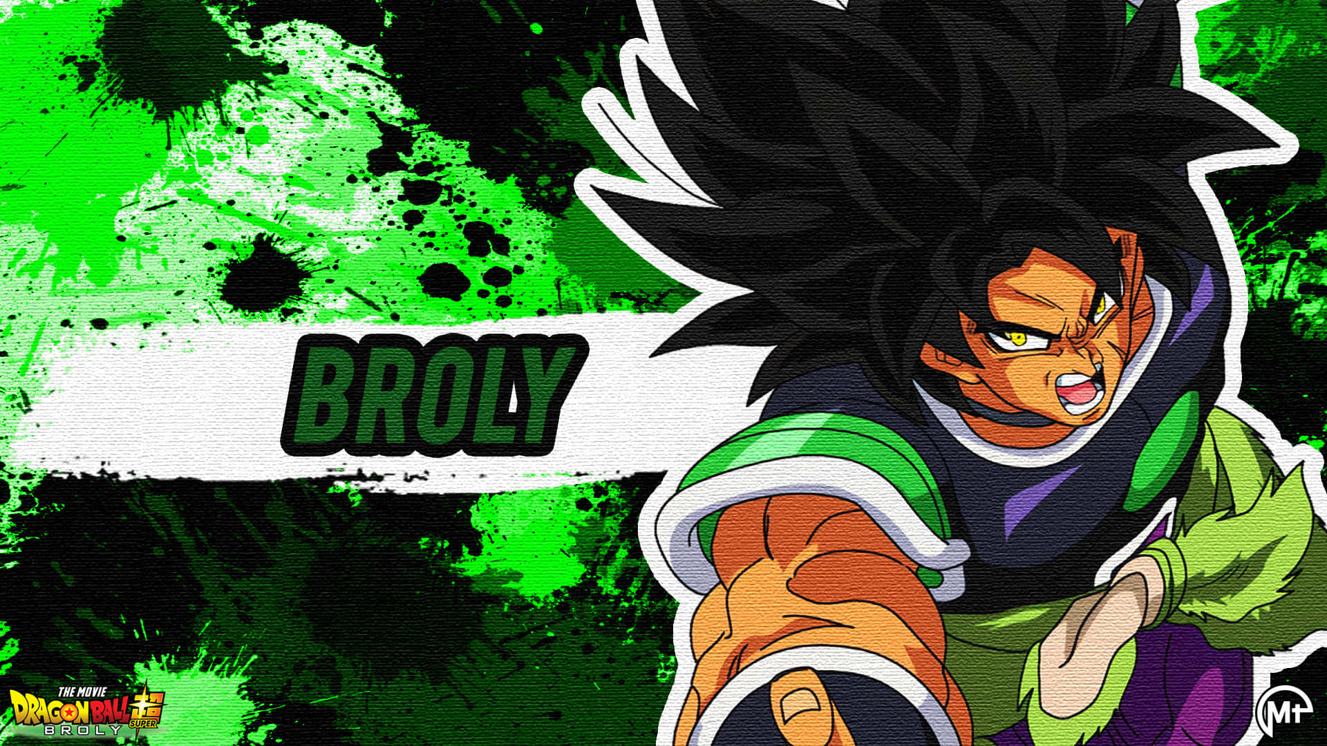Efsanevi Süper Saiyan Broly'nin Dragon Ball Super: Broly'deki dönüşünü deneyimleyin. Duvar Kağıdı